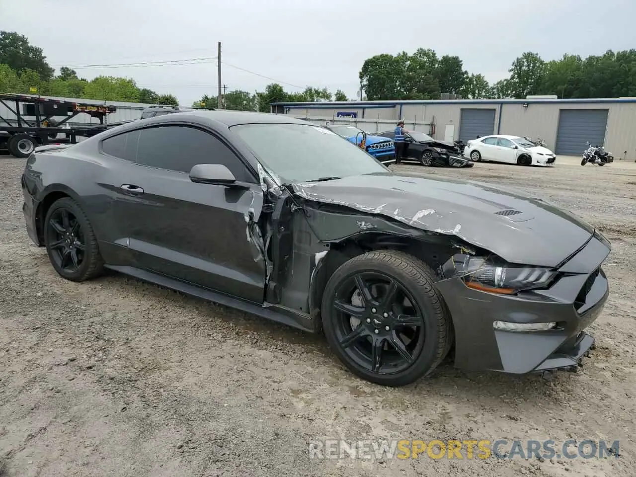 4 Фотография поврежденного автомобиля 1FA6P8CF7K5203788 FORD MUSTANG 2019