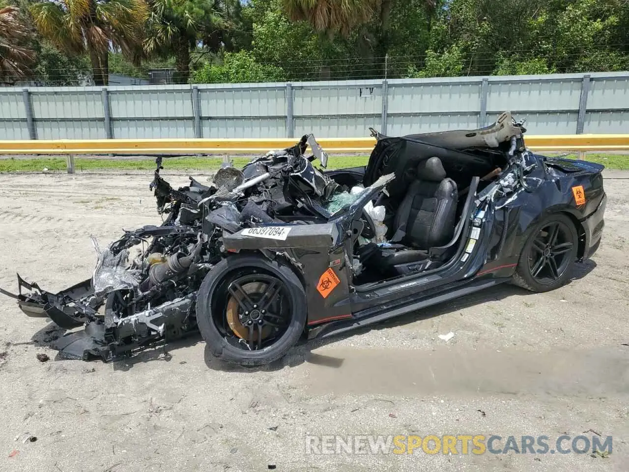 1 Photograph of a damaged car 1FA6P8CF8K5110066 FORD MUSTANG 2019
