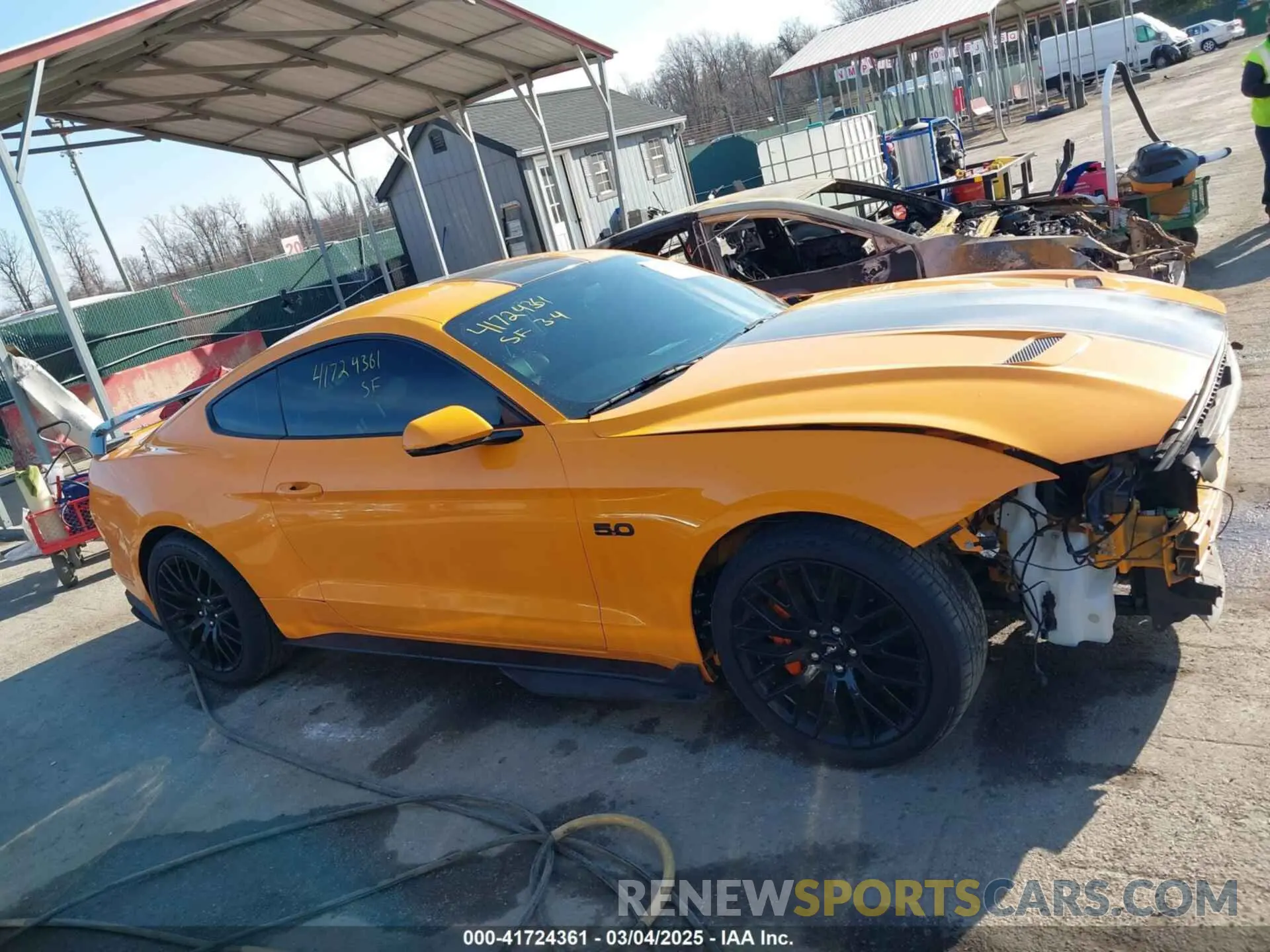 14 Photograph of a damaged car 1FA6P8CF8K5158005 FORD MUSTANG 2019