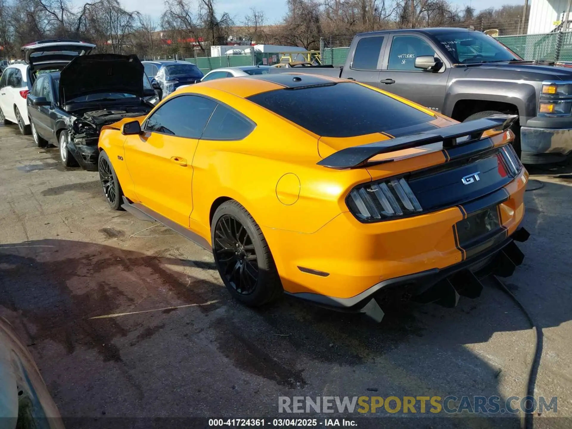 3 Photograph of a damaged car 1FA6P8CF8K5158005 FORD MUSTANG 2019