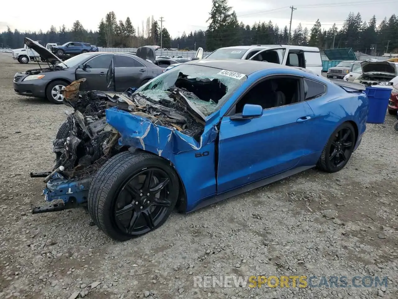1 Фотография поврежденного автомобиля 1FA6P8CF8K5203637 FORD MUSTANG 2019