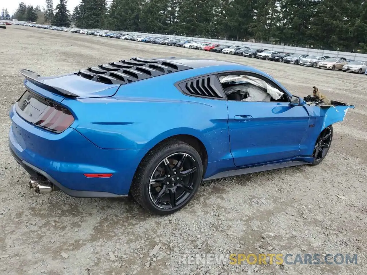 3 Фотография поврежденного автомобиля 1FA6P8CF8K5203637 FORD MUSTANG 2019