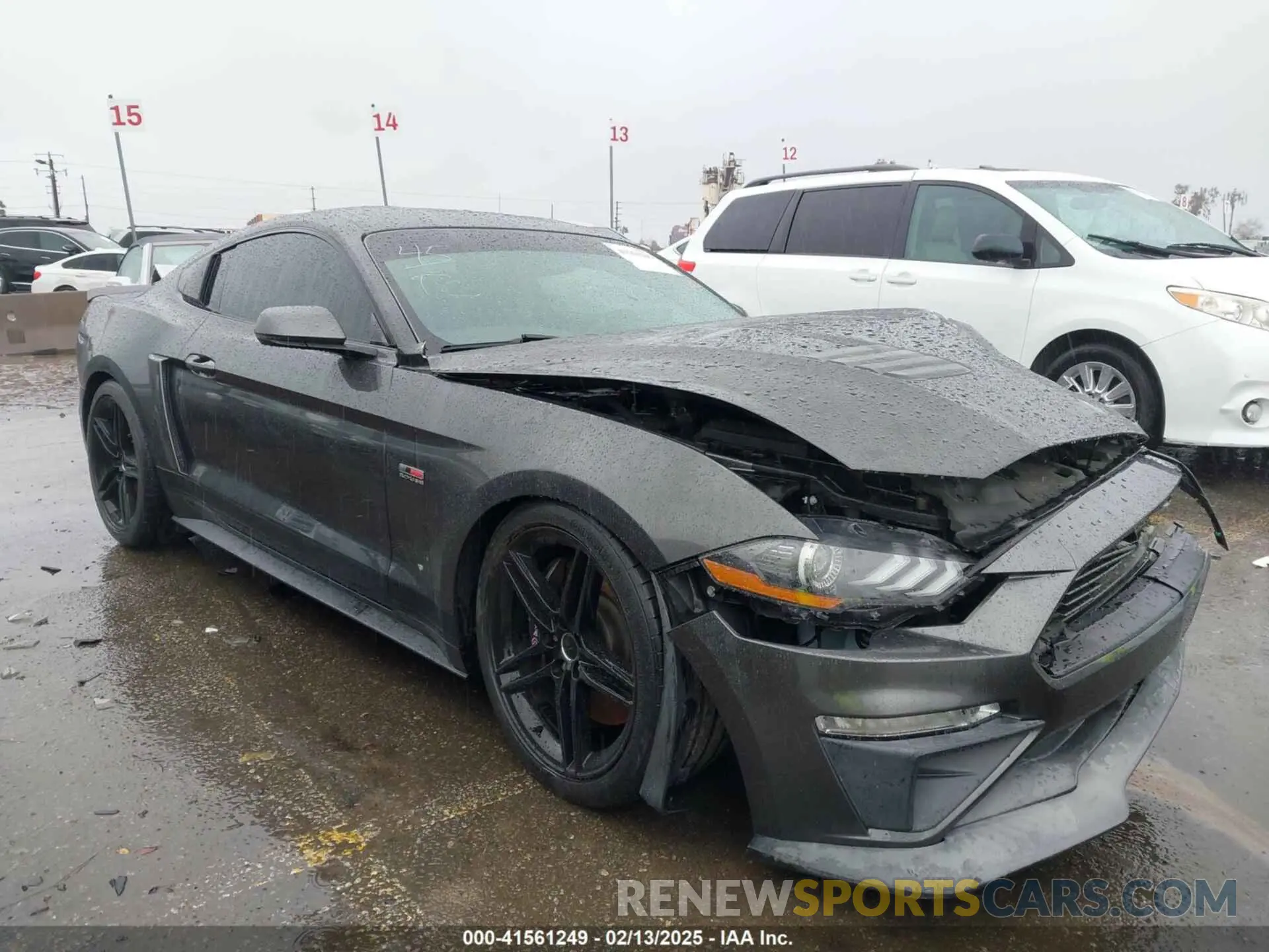1 Photograph of a damaged car 1FA6P8CF9K5106575 FORD MUSTANG 2019