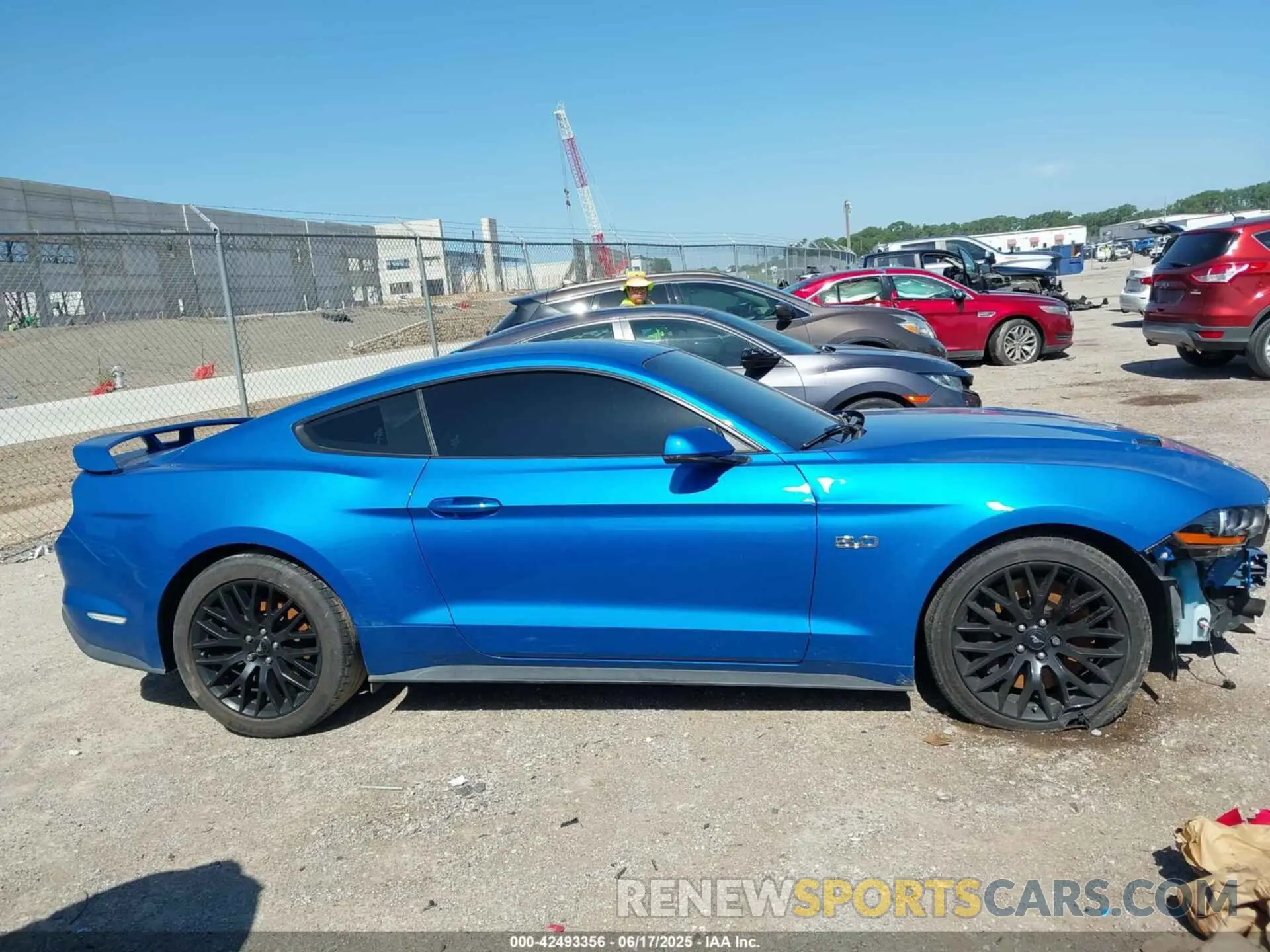 14 Photograph of a damaged car 1FA6P8CF9K5114756 FORD MUSTANG 2019