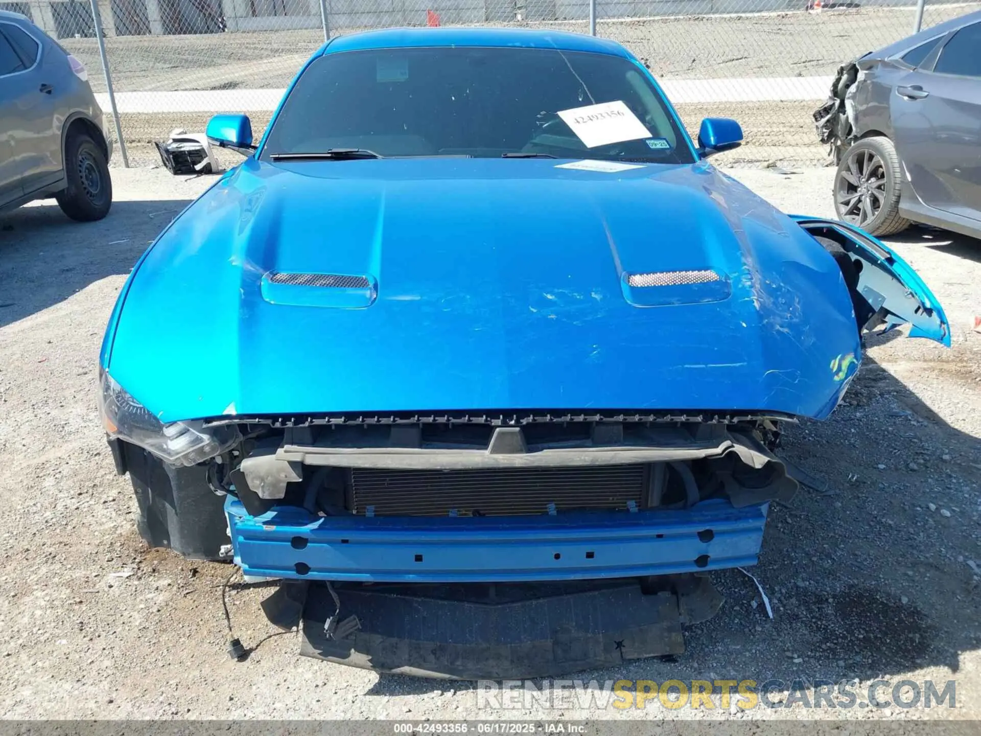 18 Photograph of a damaged car 1FA6P8CF9K5114756 FORD MUSTANG 2019