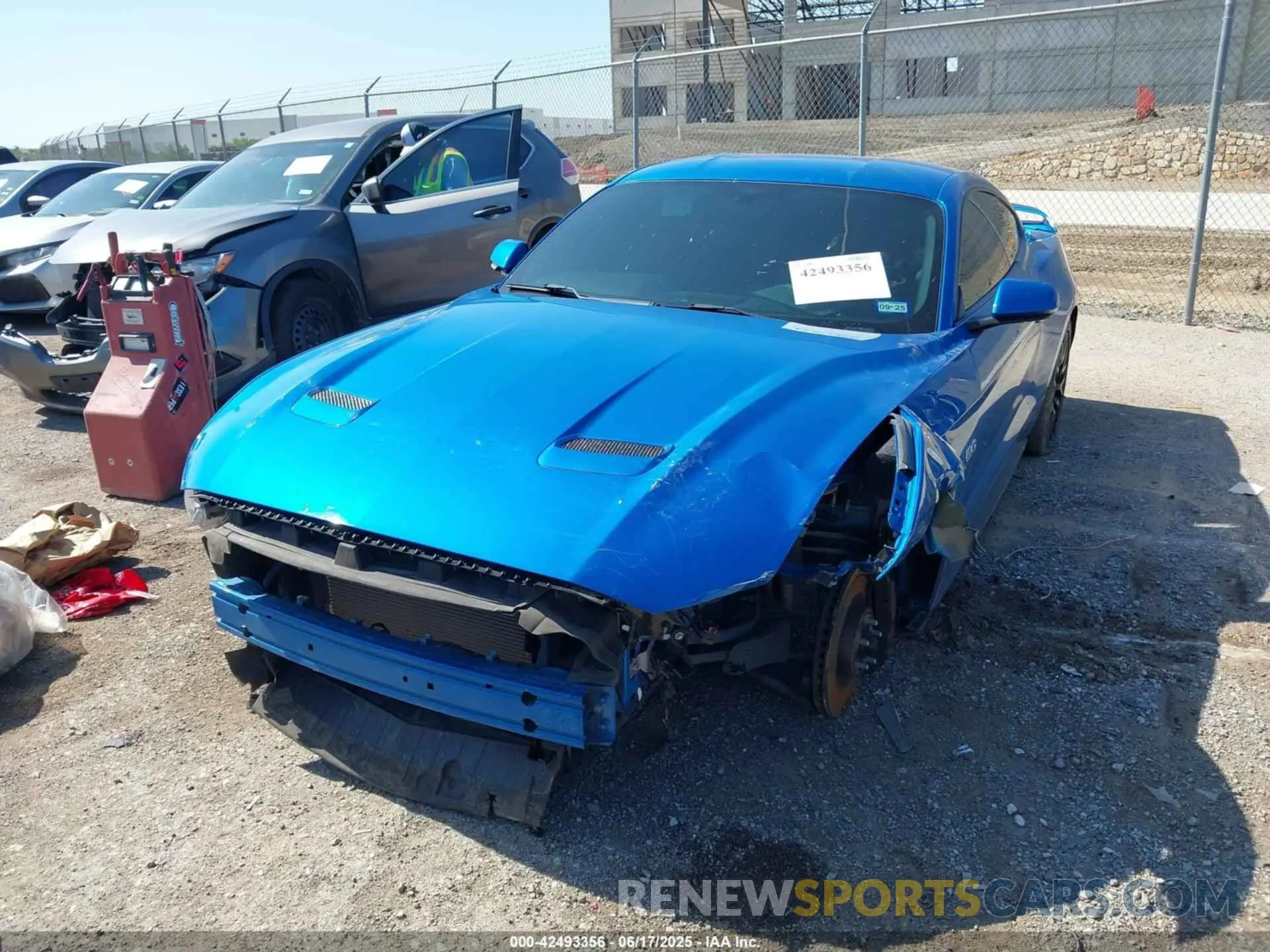 2 Photograph of a damaged car 1FA6P8CF9K5114756 FORD MUSTANG 2019