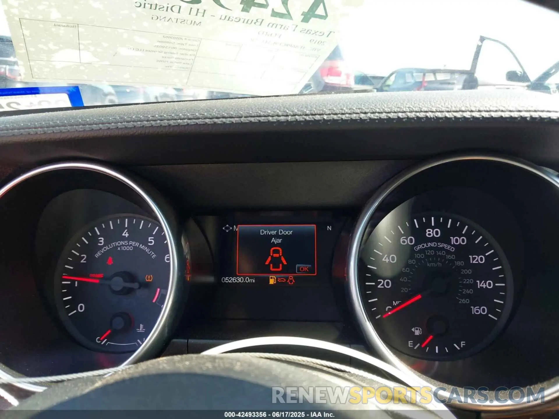 7 Photograph of a damaged car 1FA6P8CF9K5114756 FORD MUSTANG 2019