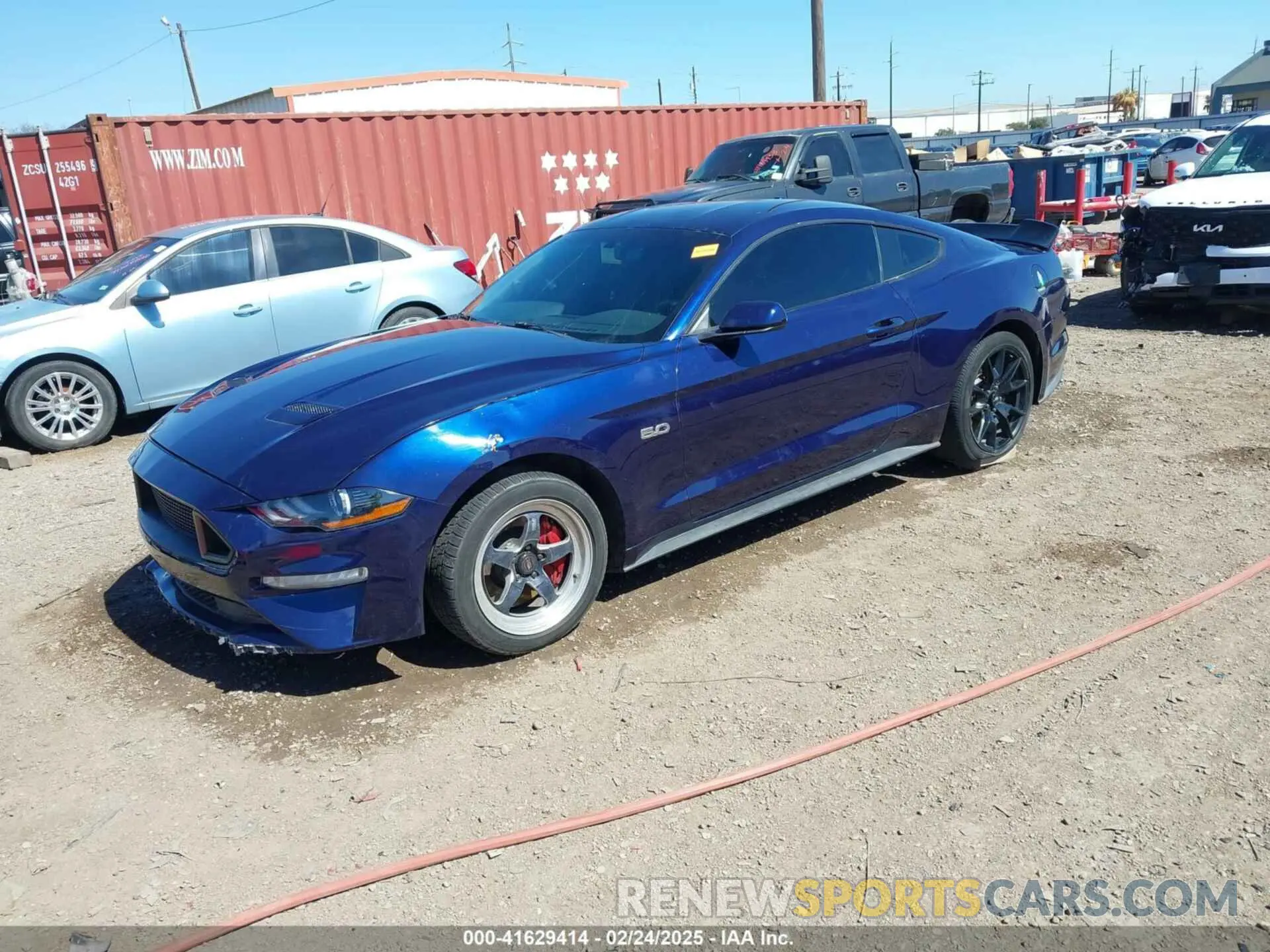 2 Фотография поврежденного автомобиля 1FA6P8CF9K5135798 FORD MUSTANG 2019