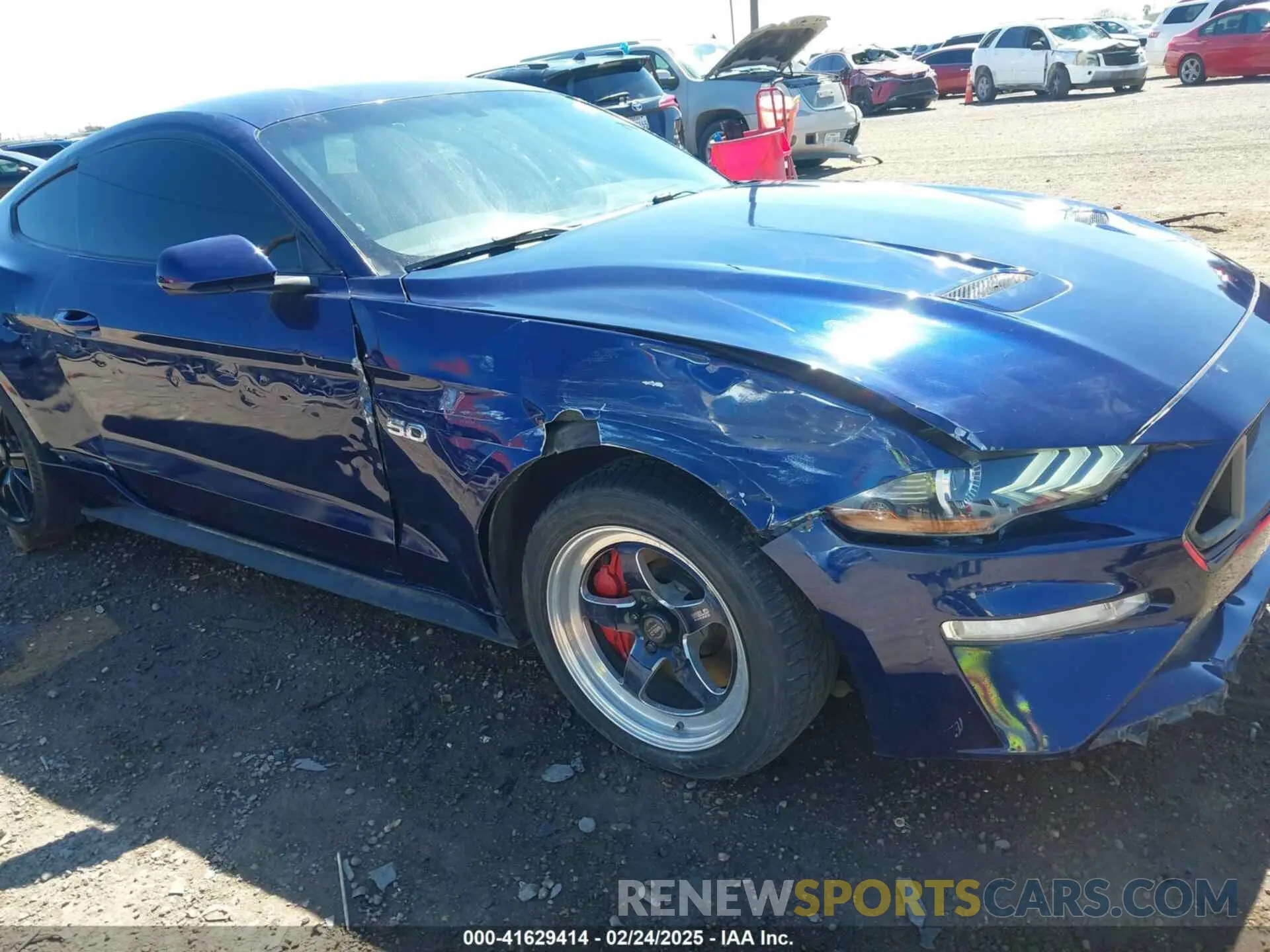 6 Фотография поврежденного автомобиля 1FA6P8CF9K5135798 FORD MUSTANG 2019