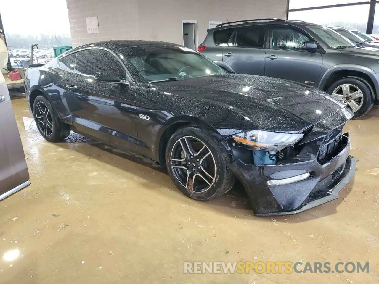 4 Photograph of a damaged car 1FA6P8CF9K5146803 FORD MUSTANG 2019