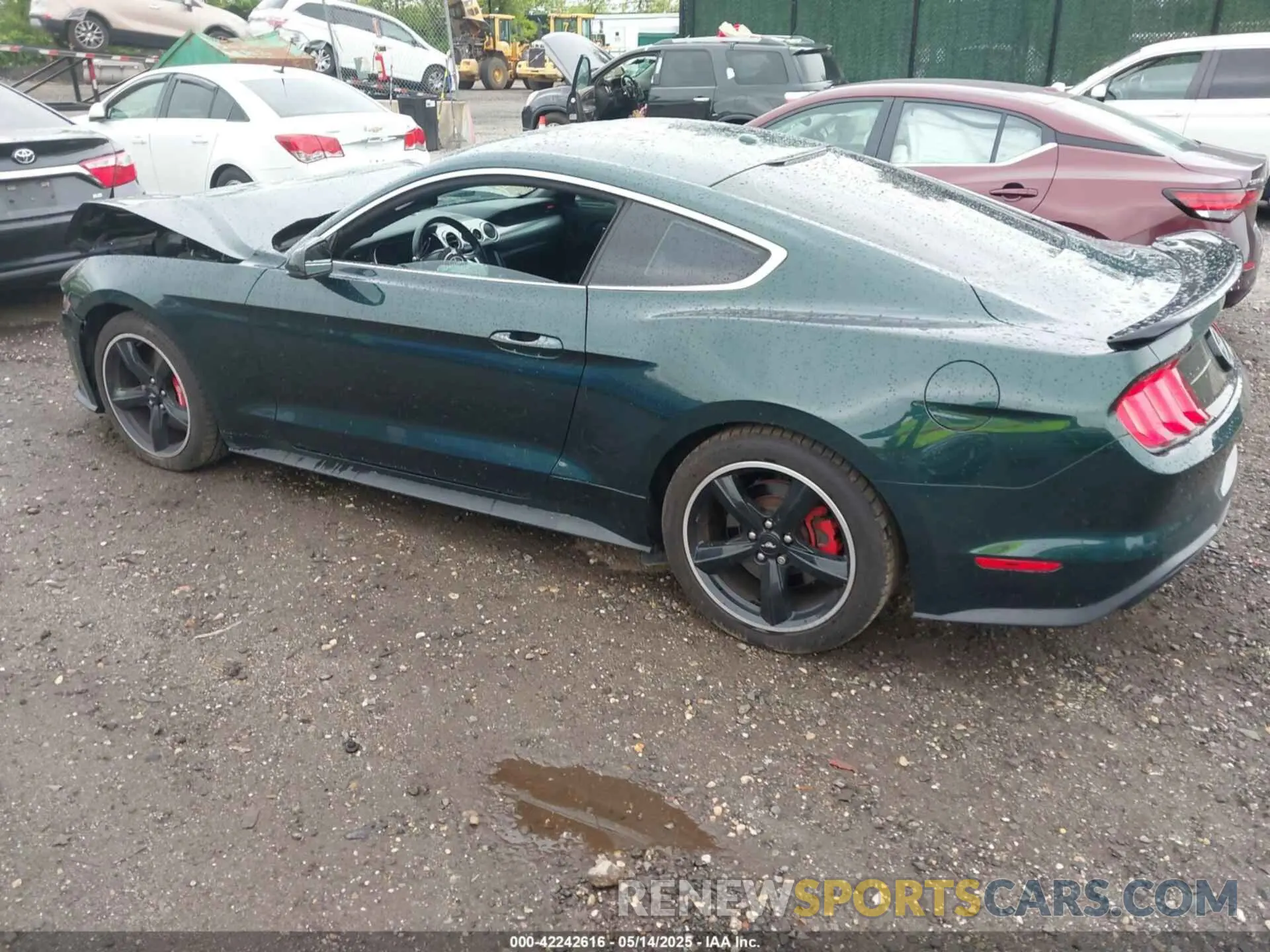 3 Photograph of a damaged car 1FA6P8K02K5500707 FORD MUSTANG 2019