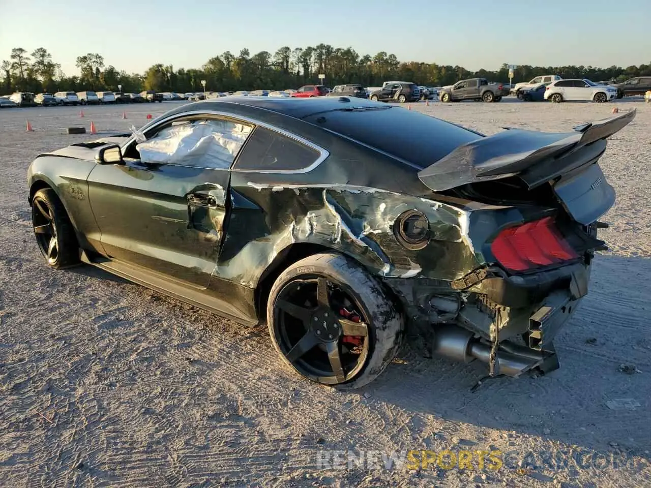 2 Photograph of a damaged car 1FA6P8K05K5502645 FORD MUSTANG 2019