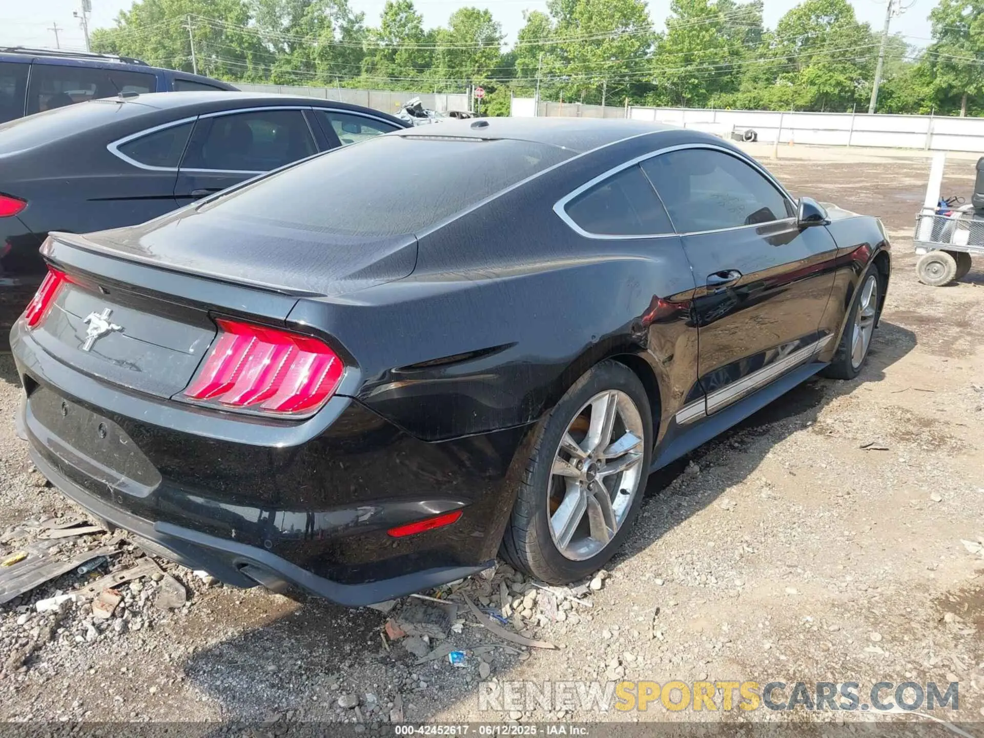 4 Photograph of a damaged car 1FA6P8TH0K5163443 FORD MUSTANG 2019