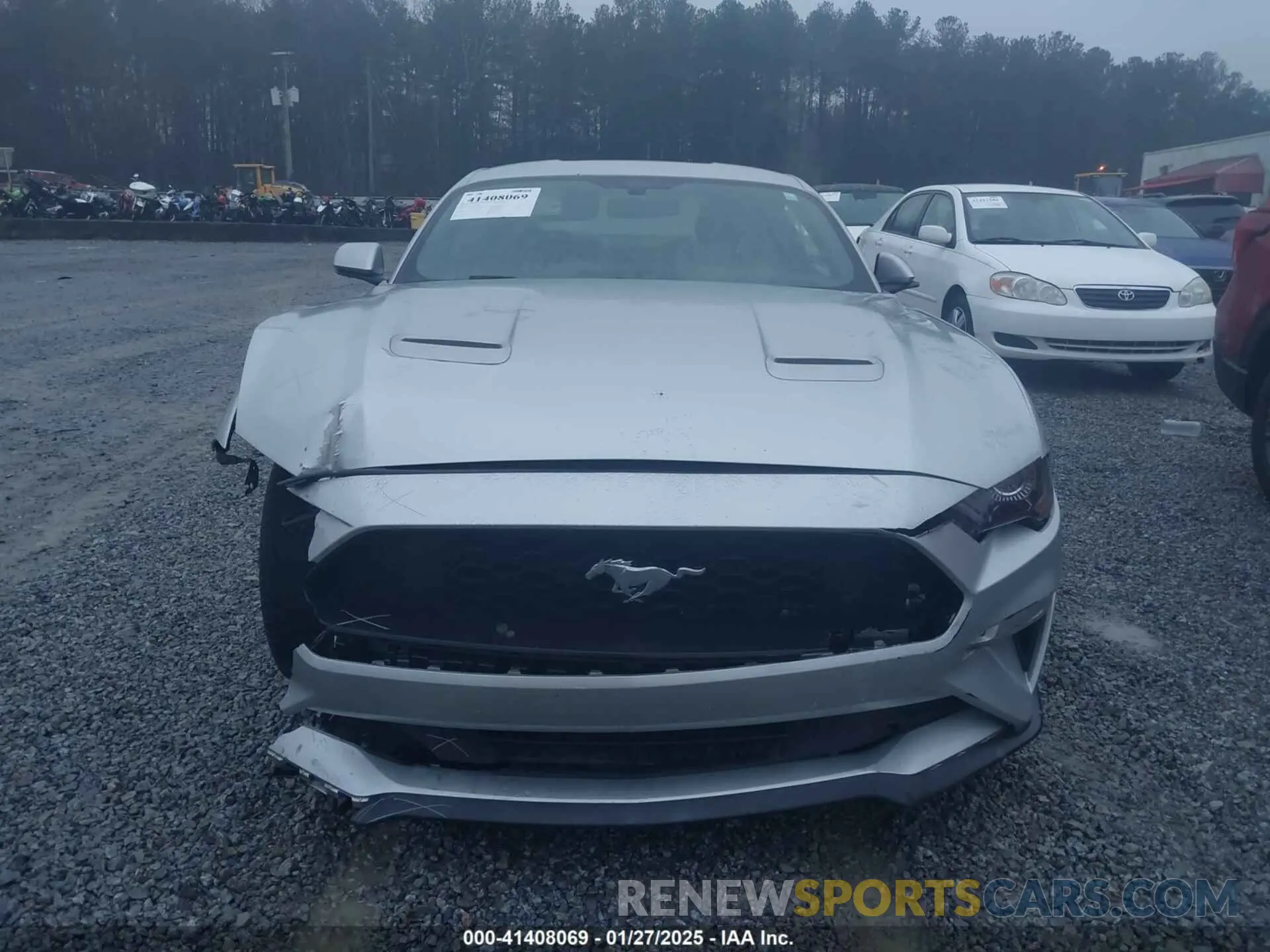 12 Photograph of a damaged car 1FA6P8TH0K5172045 FORD MUSTANG 2019