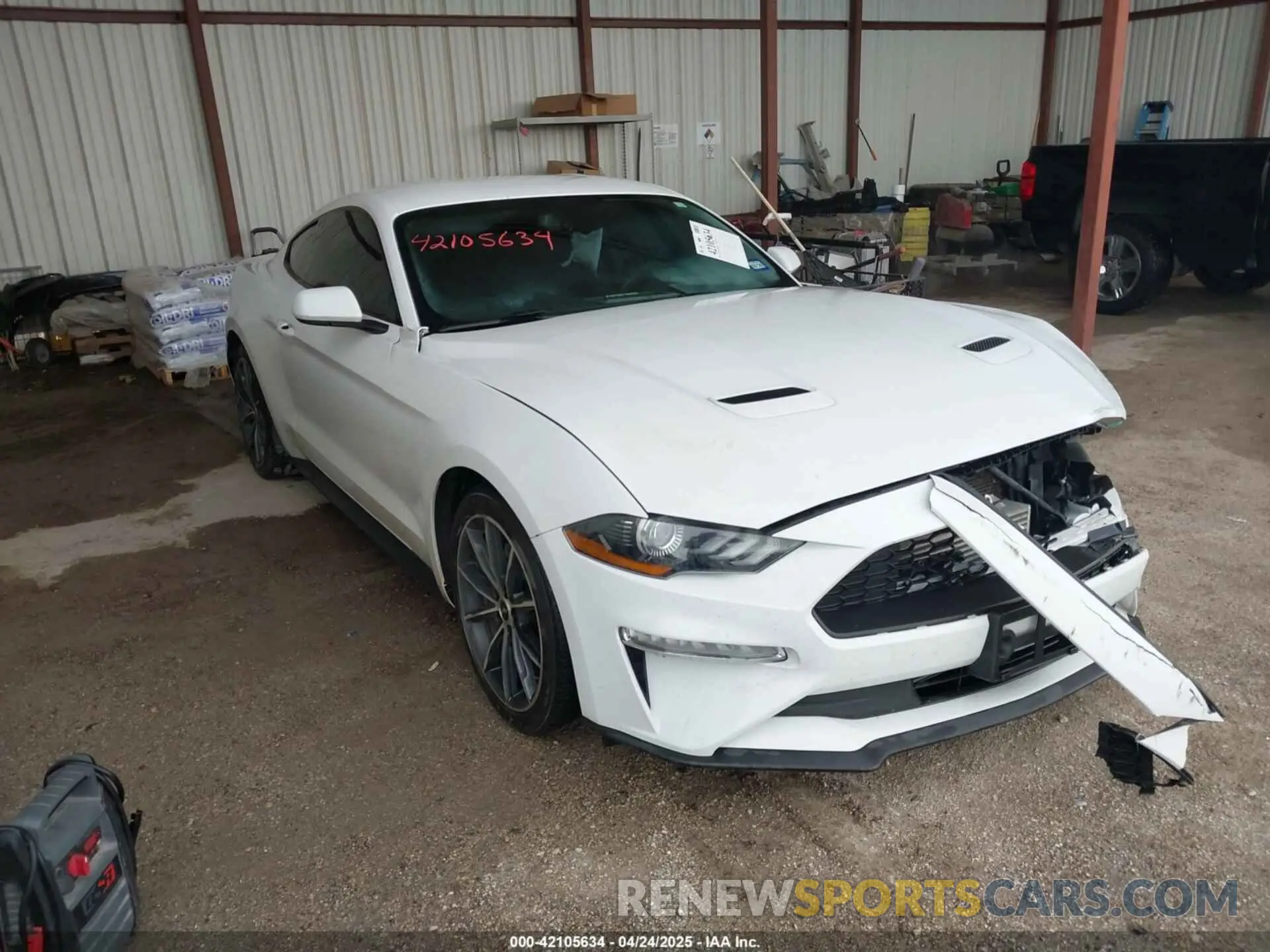 1 Фотография поврежденного автомобиля 1FA6P8TH1K5168795 FORD MUSTANG 2019