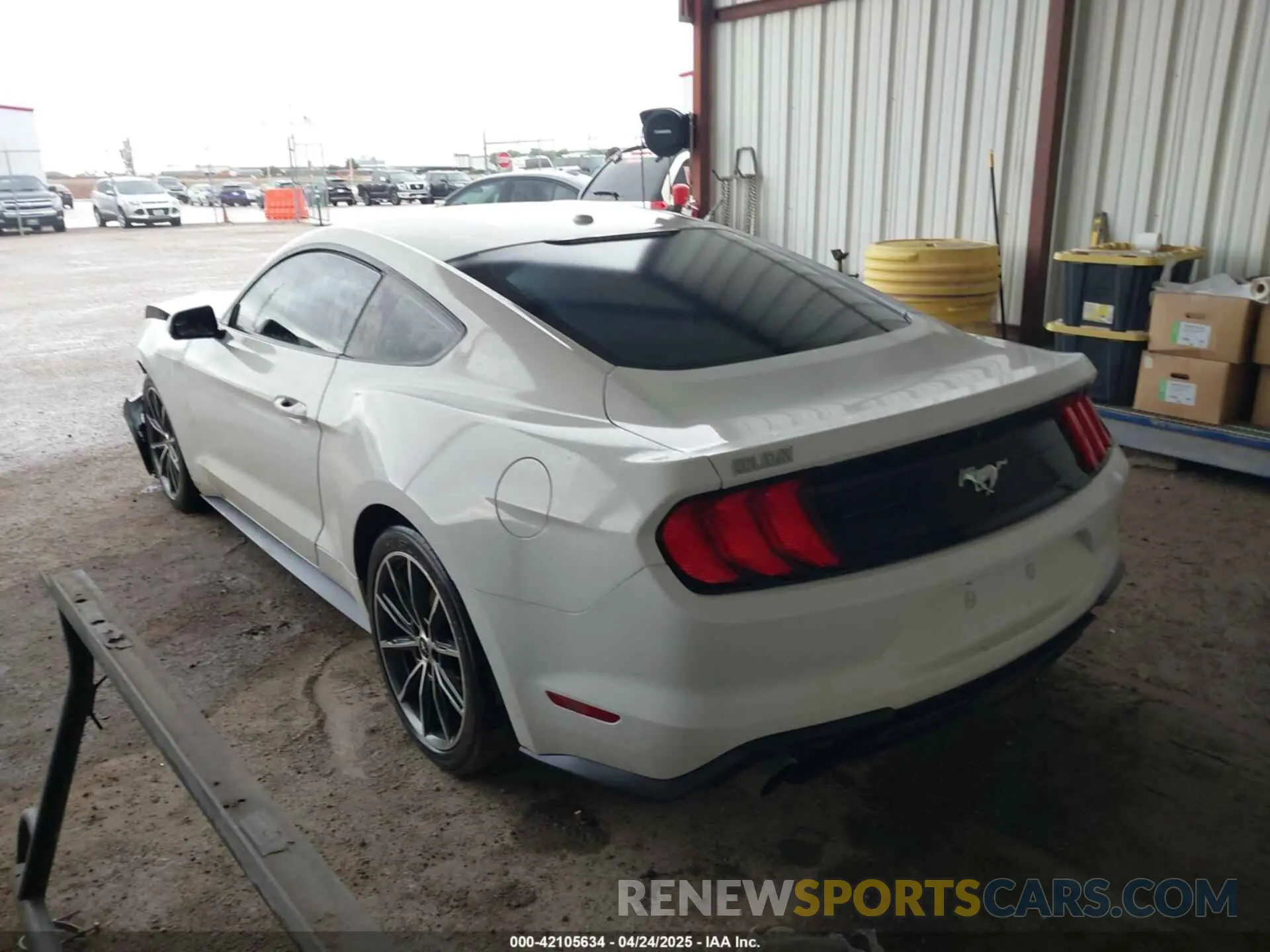 3 Фотография поврежденного автомобиля 1FA6P8TH1K5168795 FORD MUSTANG 2019