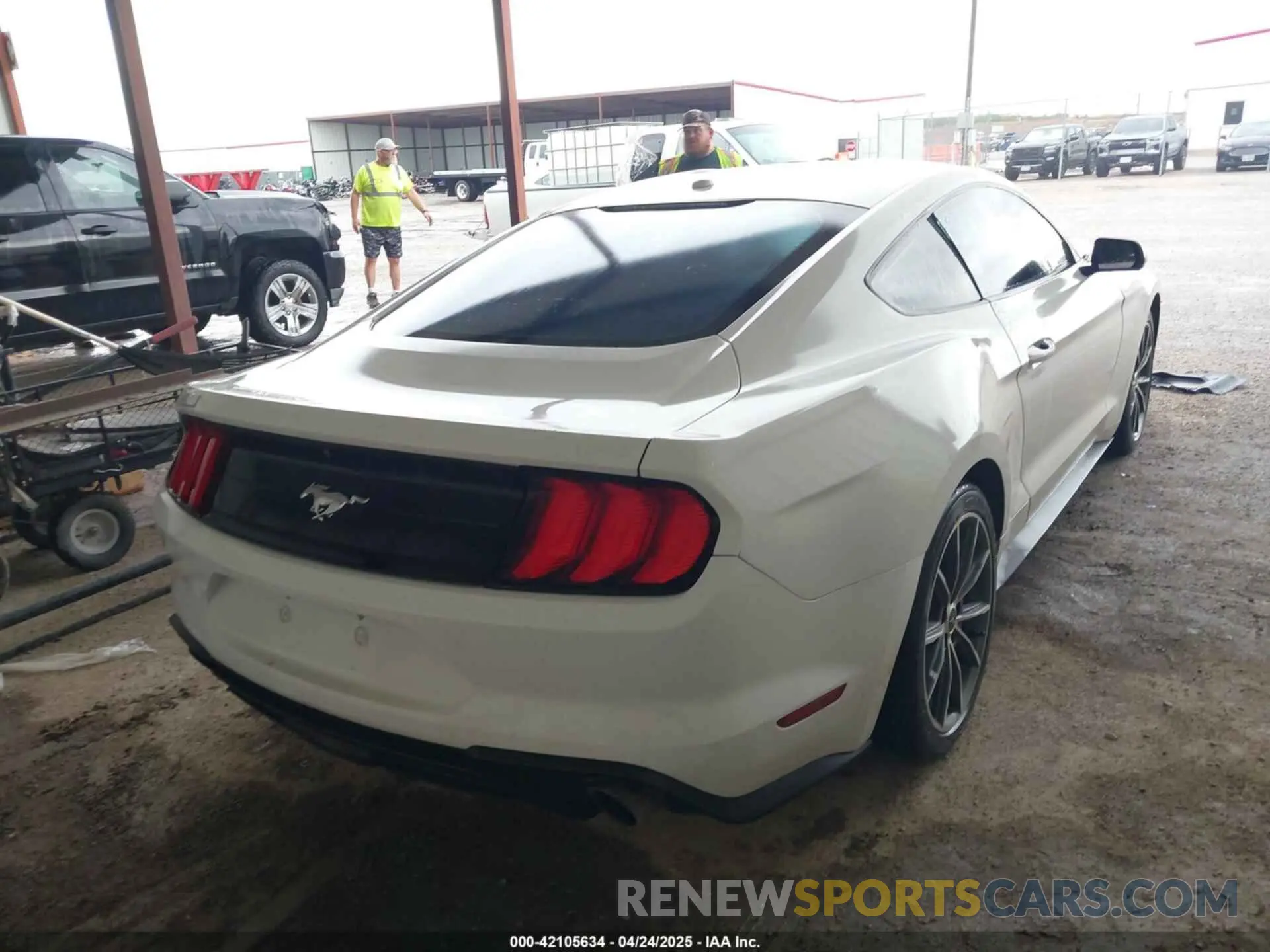 4 Фотография поврежденного автомобиля 1FA6P8TH1K5168795 FORD MUSTANG 2019