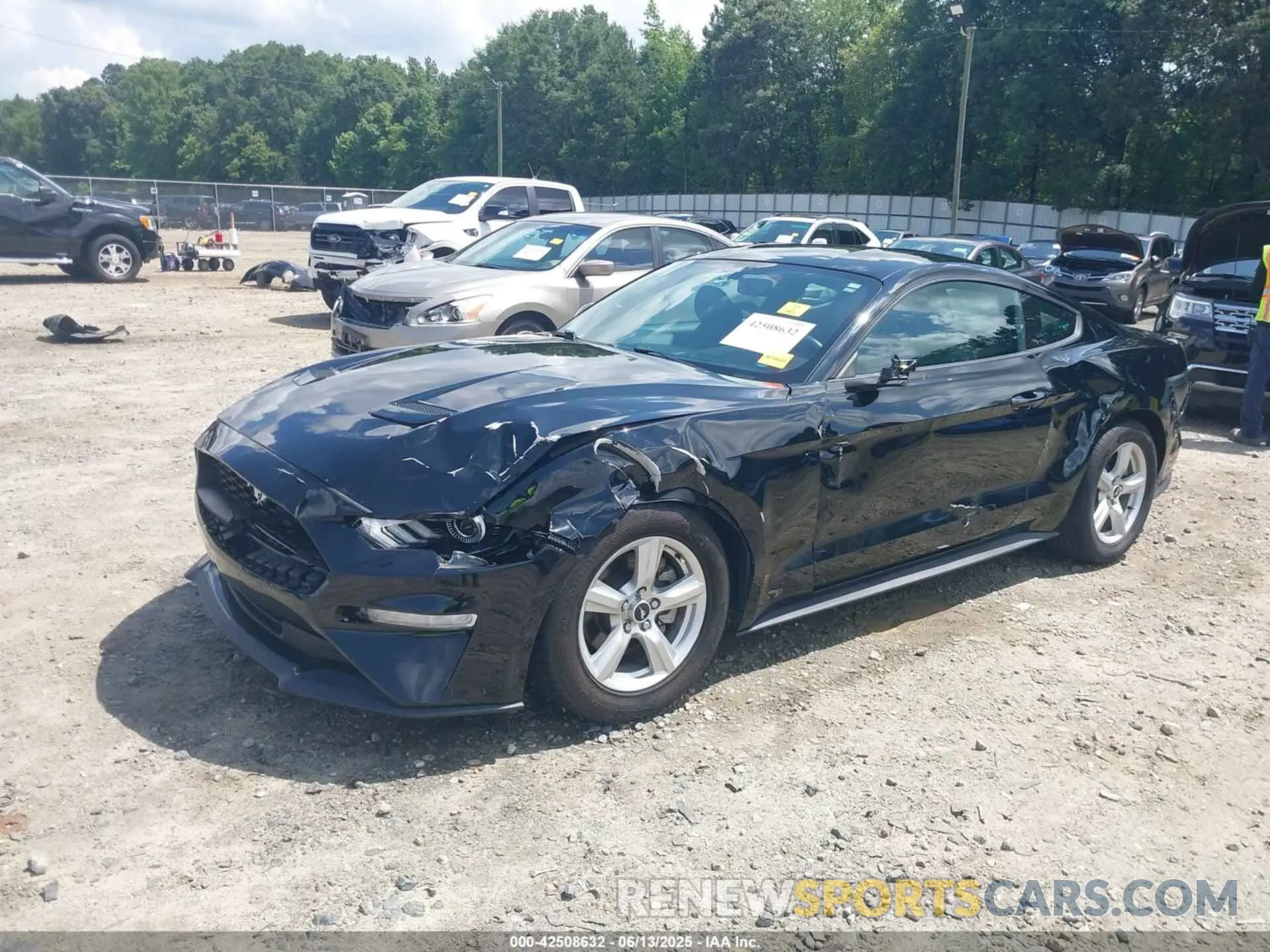 6 Photograph of a damaged car 1FA6P8TH1K5197214 FORD MUSTANG 2019