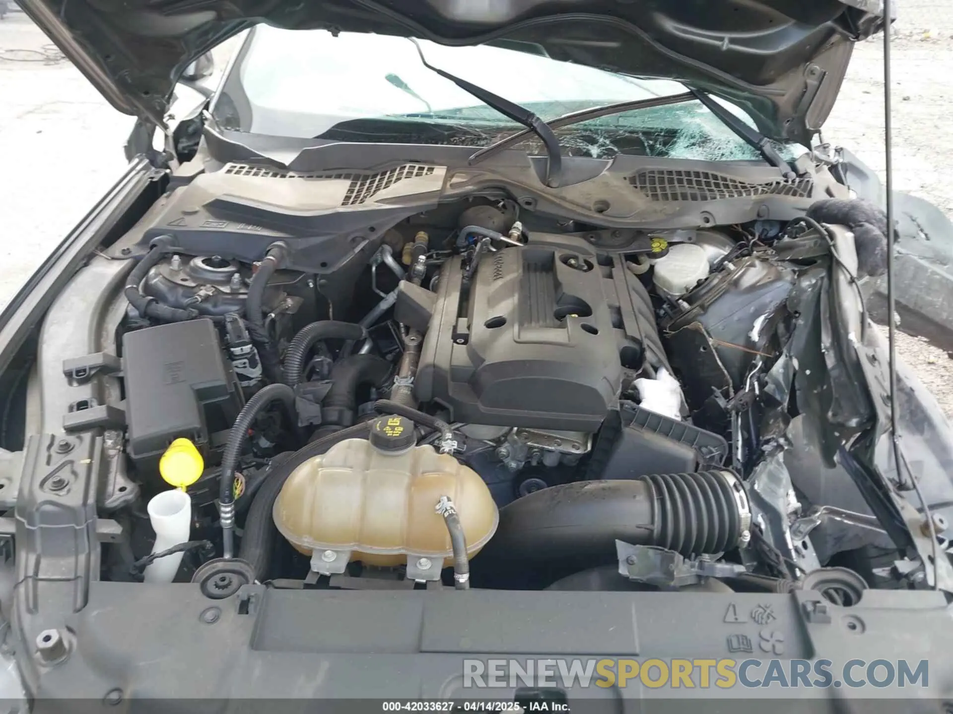 10 Photograph of a damaged car 1FA6P8TH2K5119105 FORD MUSTANG 2019