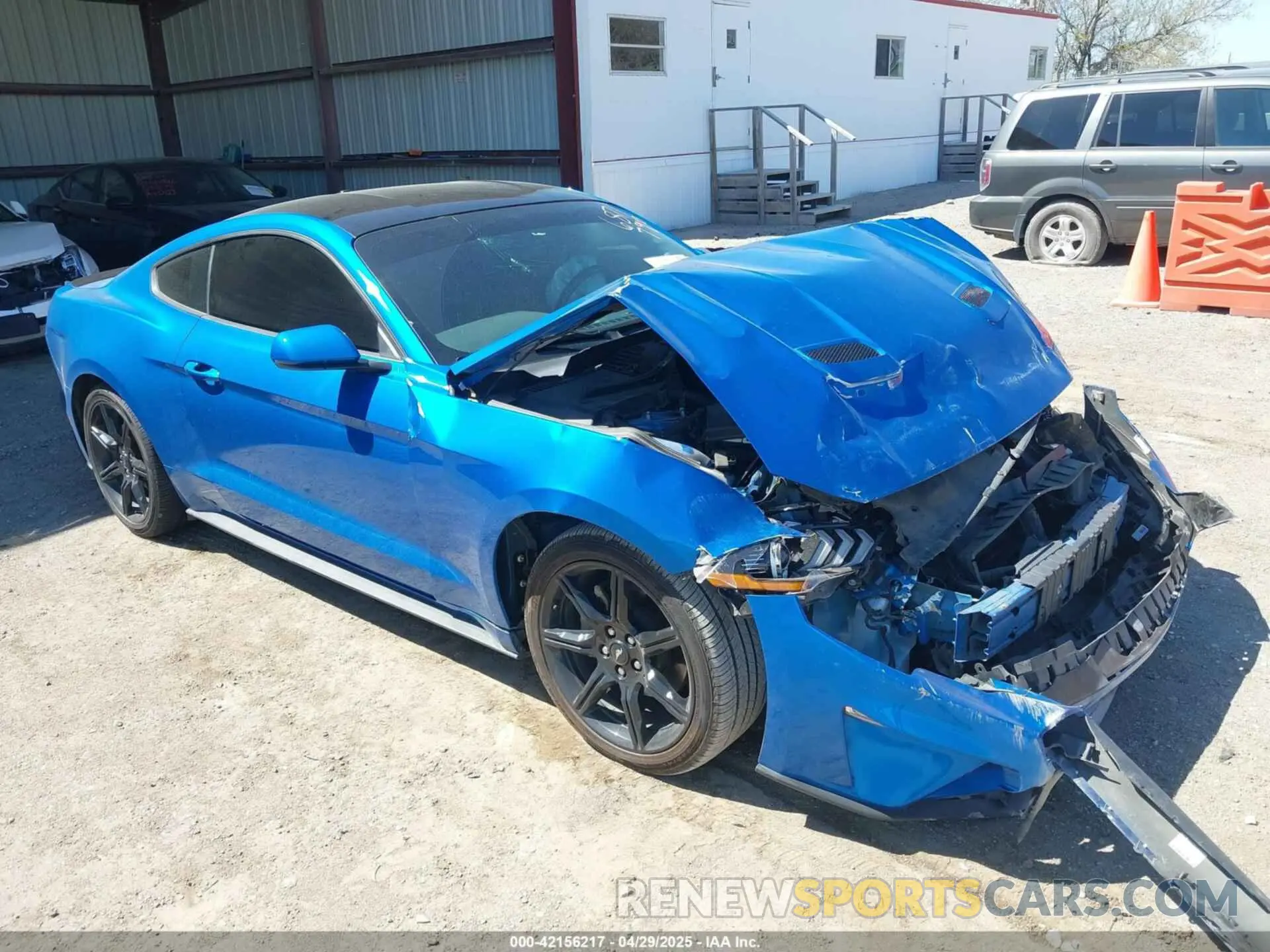 1 Photograph of a damaged car 1FA6P8TH2K5134462 FORD MUSTANG 2019