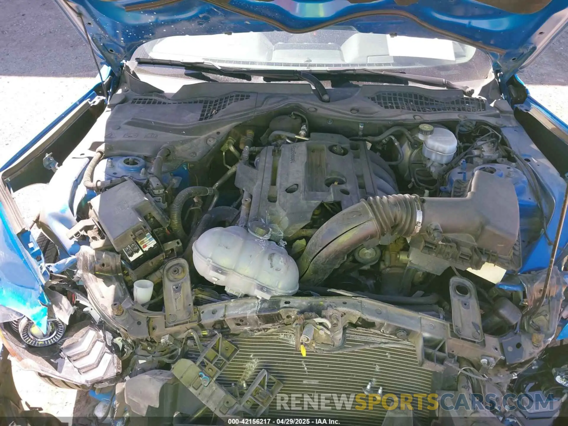 10 Photograph of a damaged car 1FA6P8TH2K5134462 FORD MUSTANG 2019