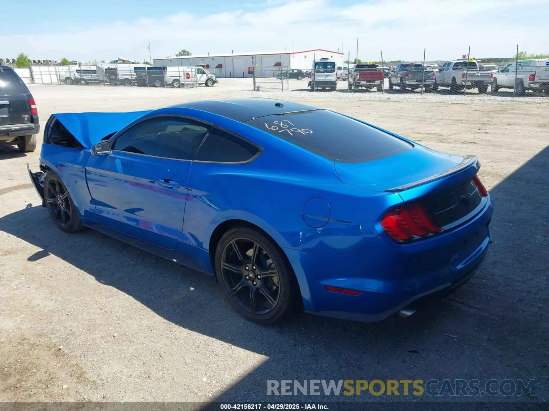 3 Photograph of a damaged car 1FA6P8TH2K5134462 FORD MUSTANG 2019