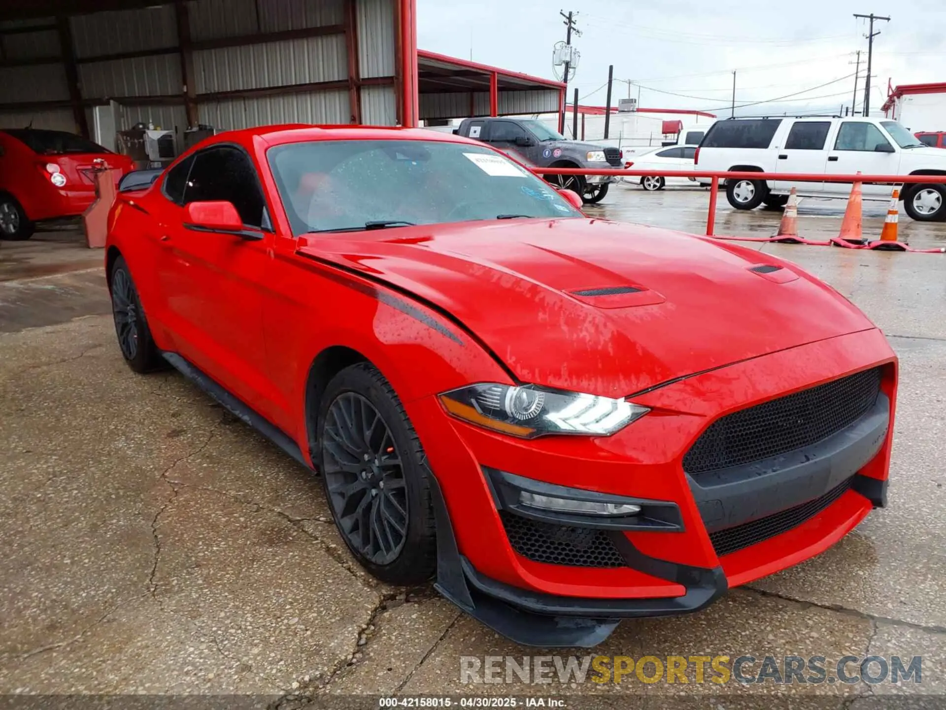 6 Фотография поврежденного автомобиля 1FA6P8TH2K5159586 FORD MUSTANG 2019