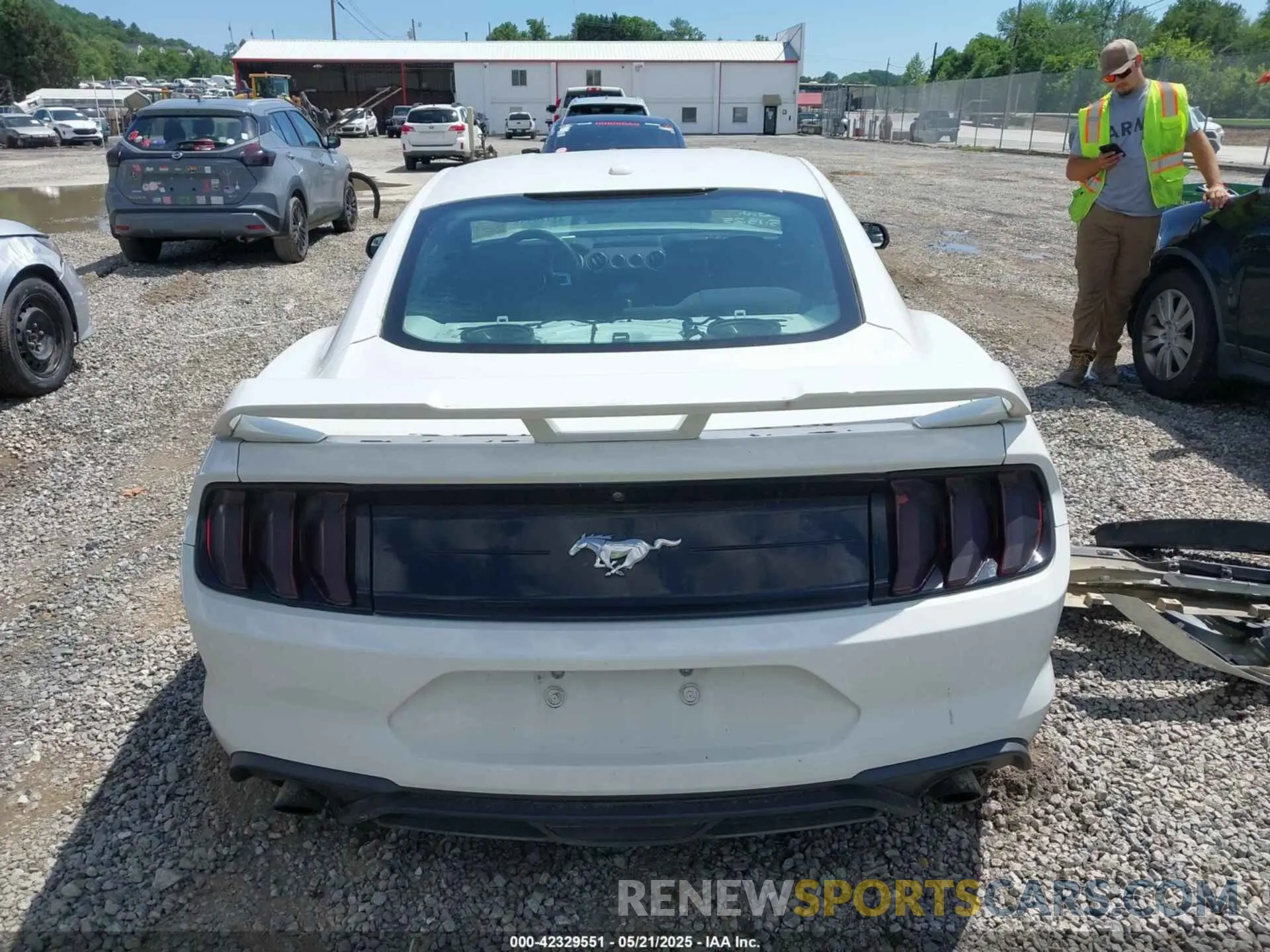 17 Photograph of a damaged car 1FA6P8TH3K5105908 FORD MUSTANG 2019
