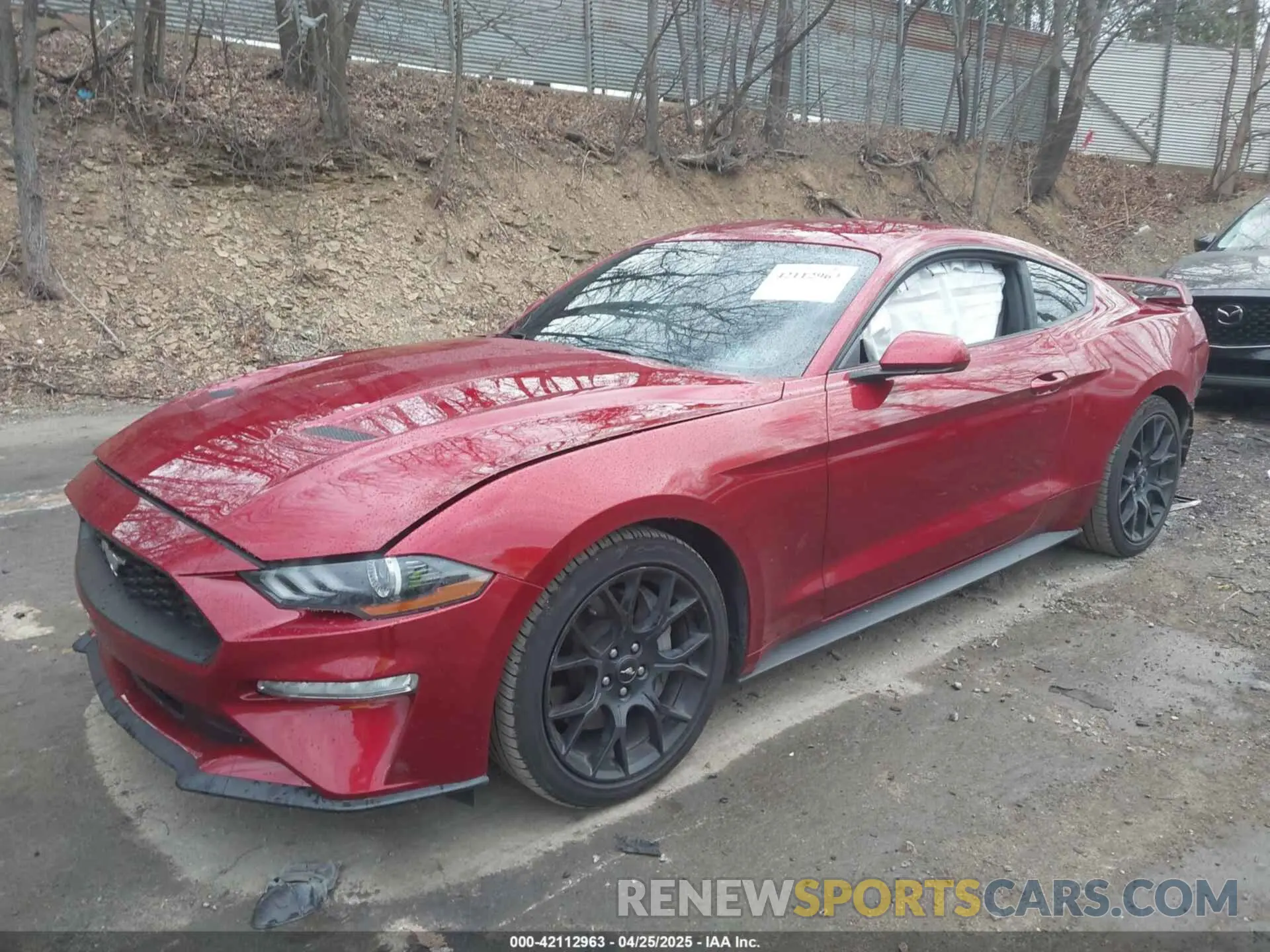 2 Photograph of a damaged car 1FA6P8TH3K5111837 FORD MUSTANG 2019