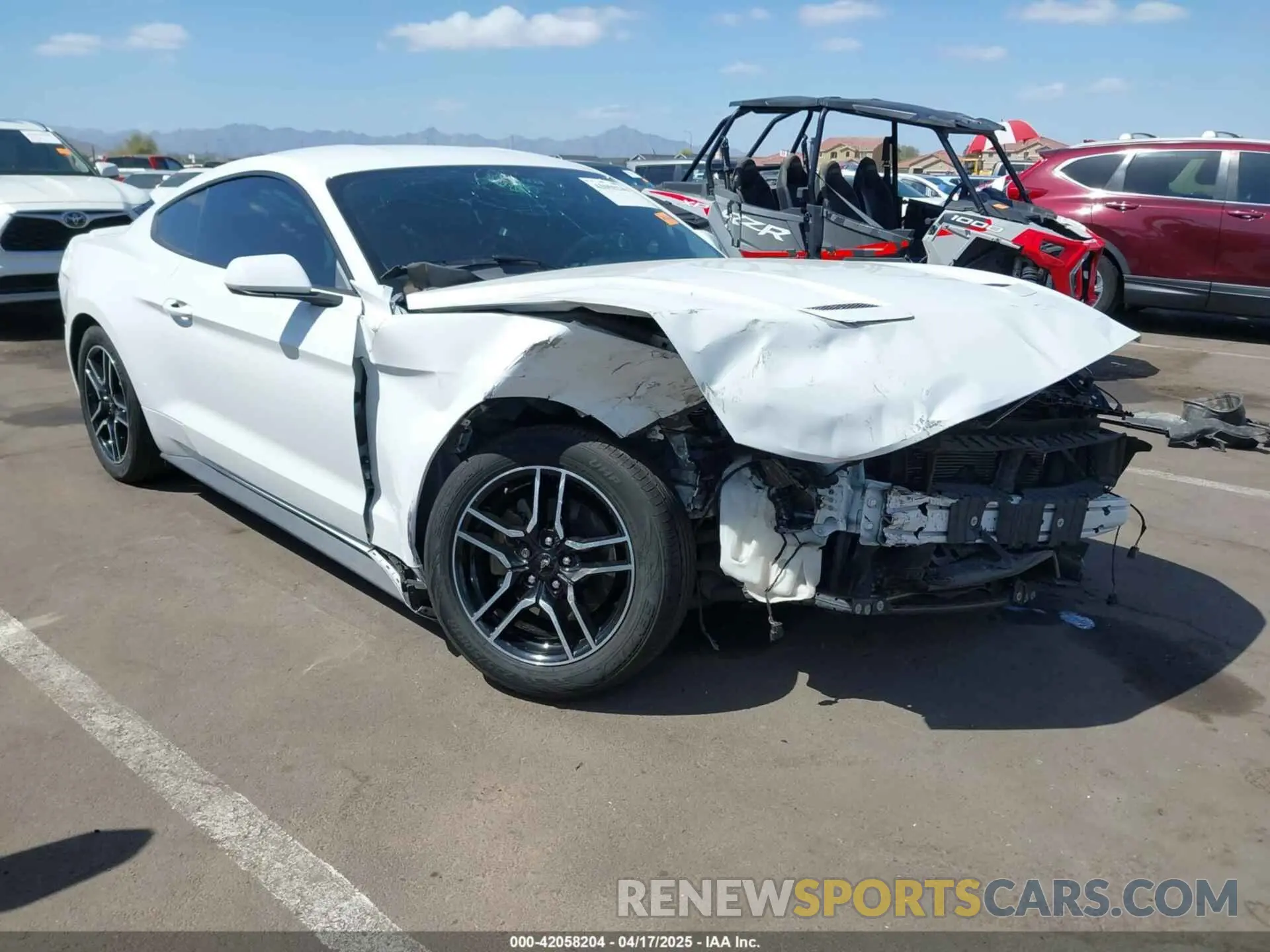 1 Фотография поврежденного автомобиля 1FA6P8TH3K5120831 FORD MUSTANG 2019