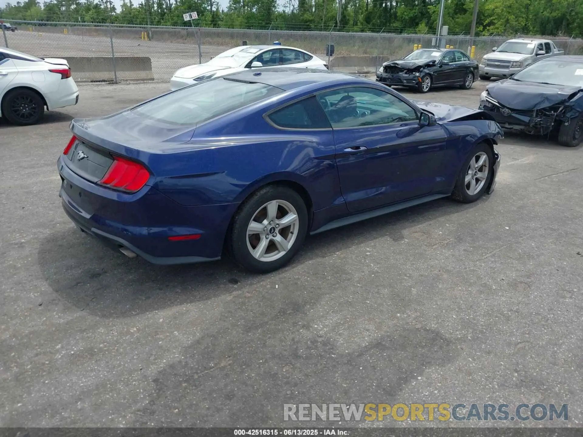 4 Фотография поврежденного автомобиля 1FA6P8TH3K5174131 FORD MUSTANG 2019