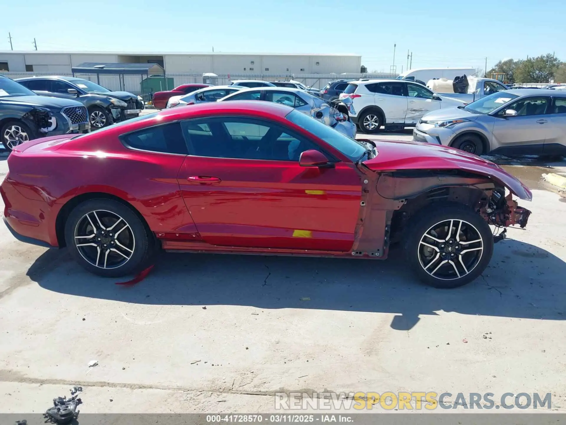 14 Photograph of a damaged car 1FA6P8TH4K5192640 FORD MUSTANG 2019