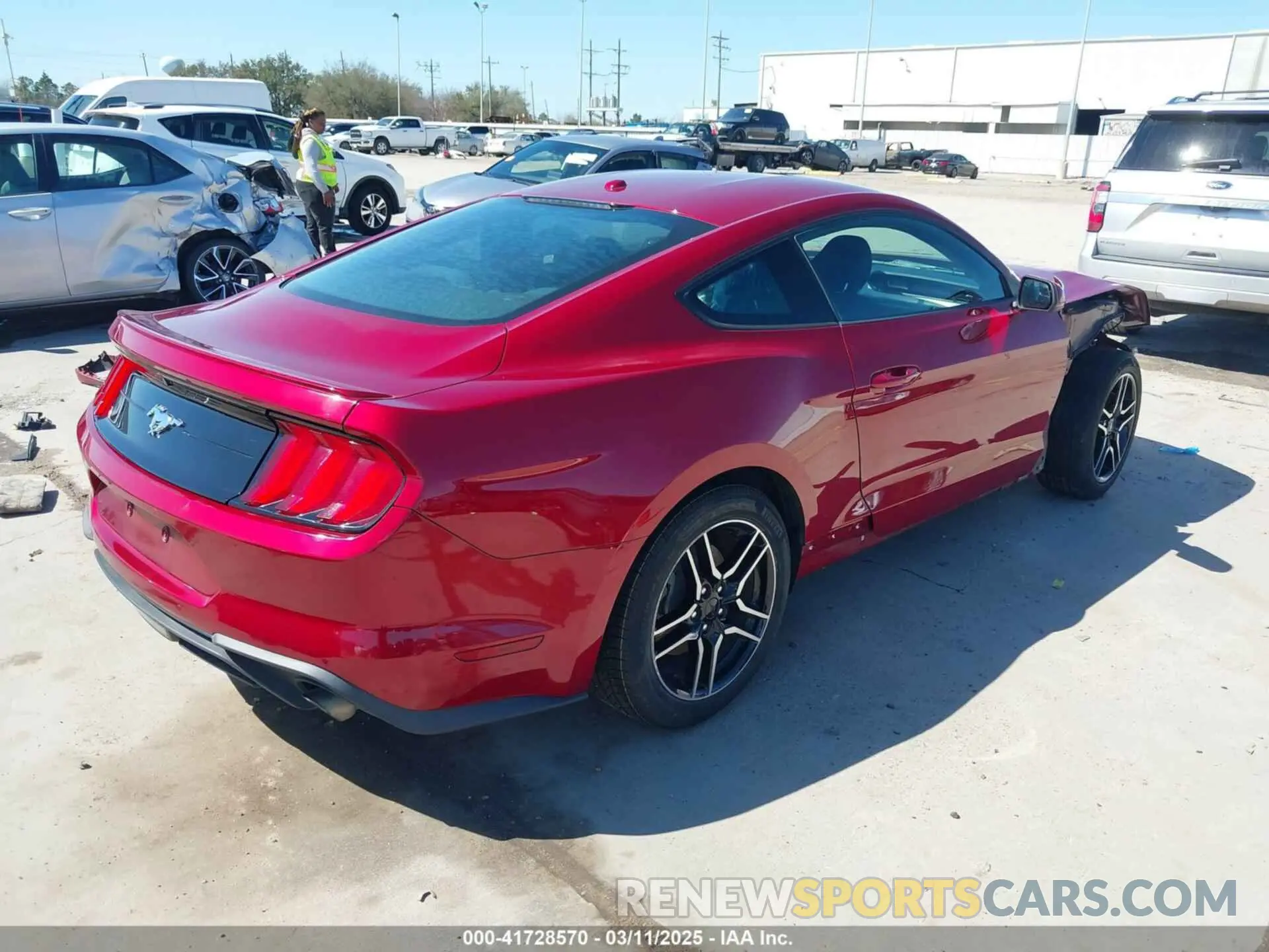 4 Photograph of a damaged car 1FA6P8TH4K5192640 FORD MUSTANG 2019