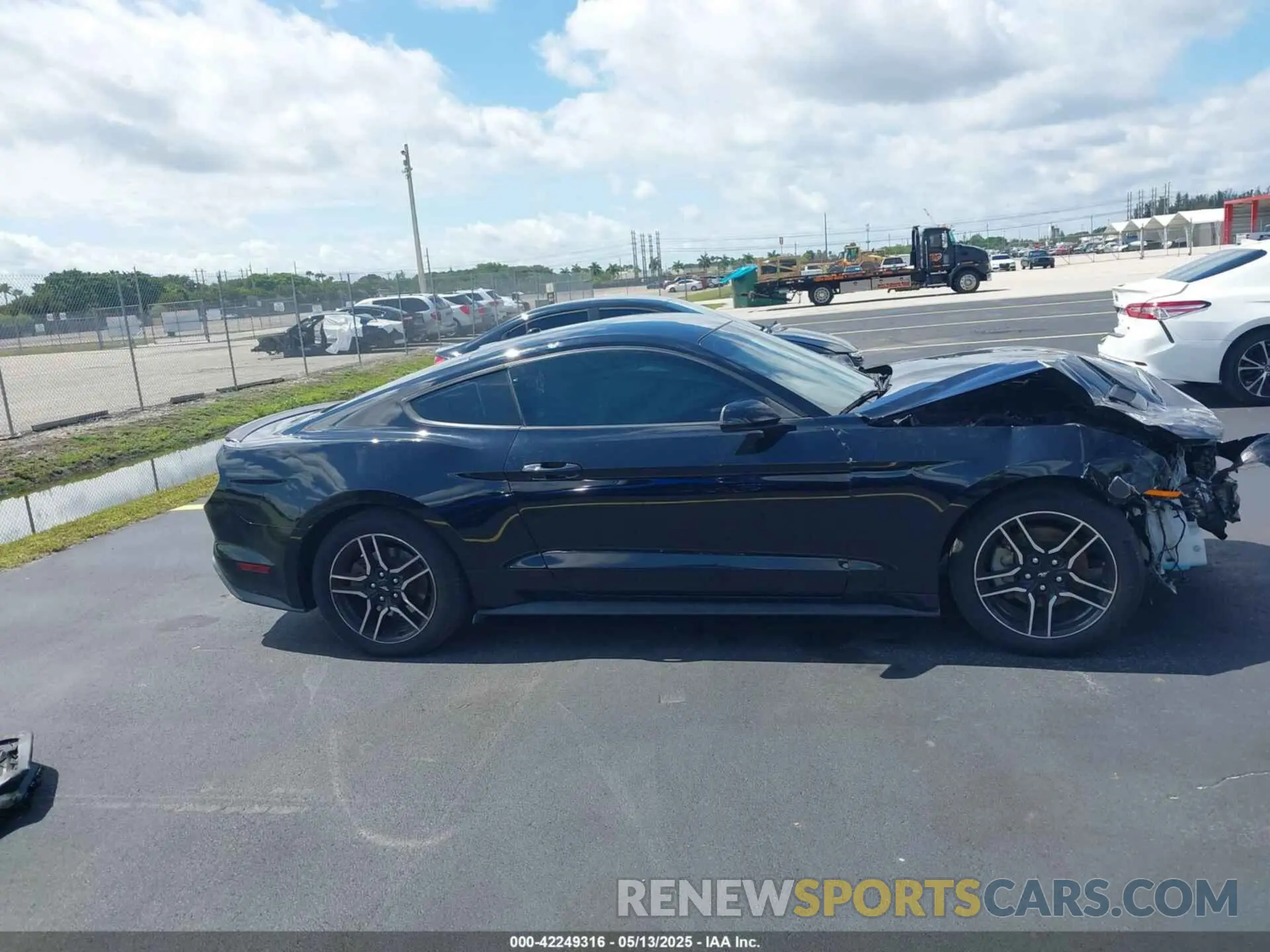 14 Photograph of a damaged car 1FA6P8TH4K5195697 FORD MUSTANG 2019