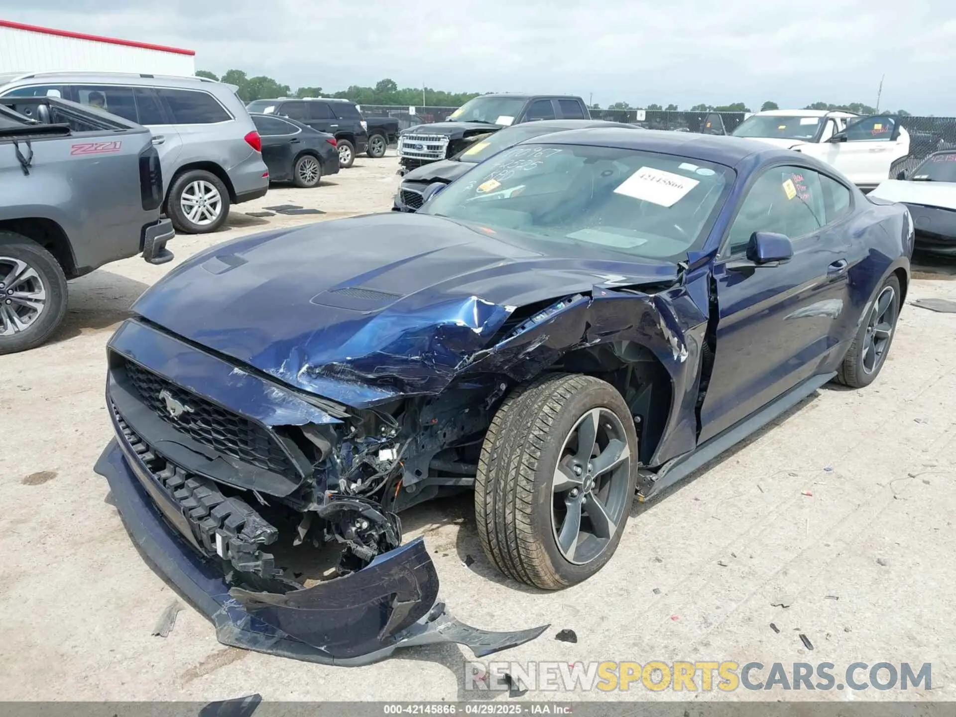 2 Photograph of a damaged car 1FA6P8TH5K5157279 FORD MUSTANG 2019
