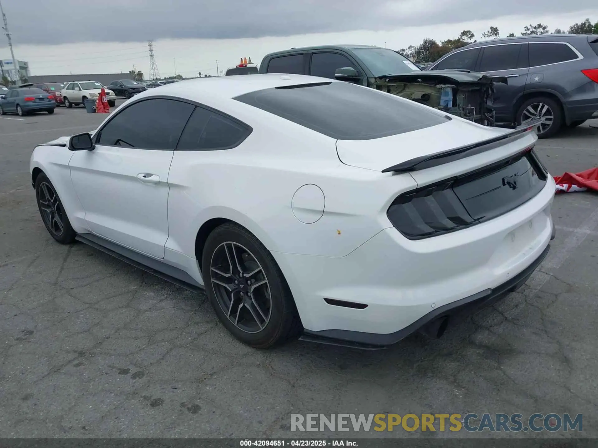 3 Фотография поврежденного автомобиля 1FA6P8TH6K5176777 FORD MUSTANG 2019