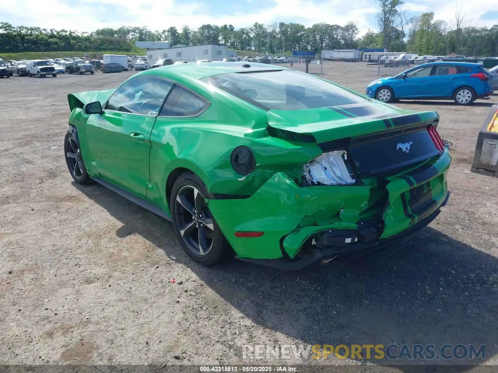3 Фотография поврежденного автомобиля 1FA6P8TH6K5198844 FORD MUSTANG 2019