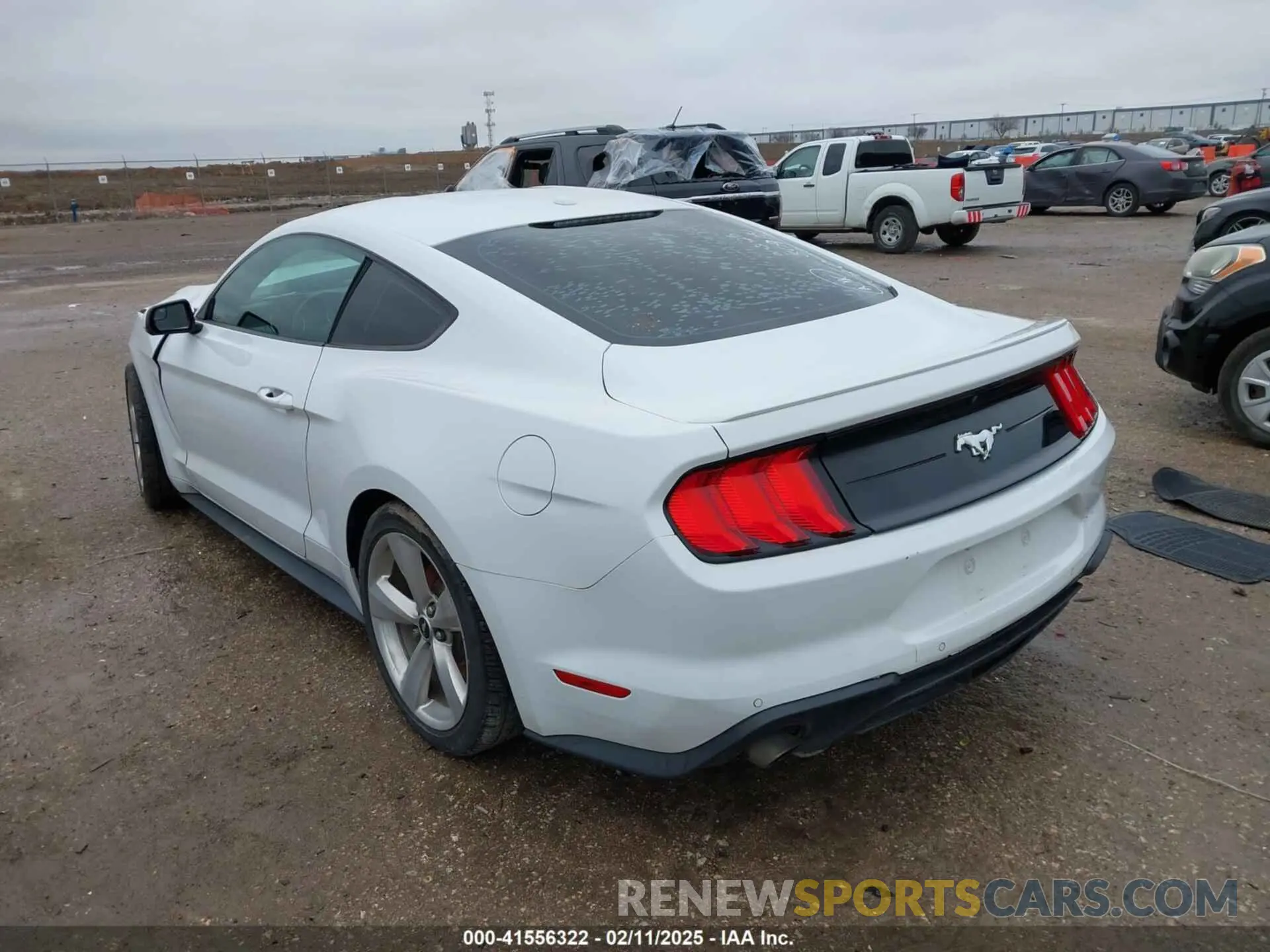 3 Photograph of a damaged car 1FA6P8TH6K5201919 FORD MUSTANG 2019