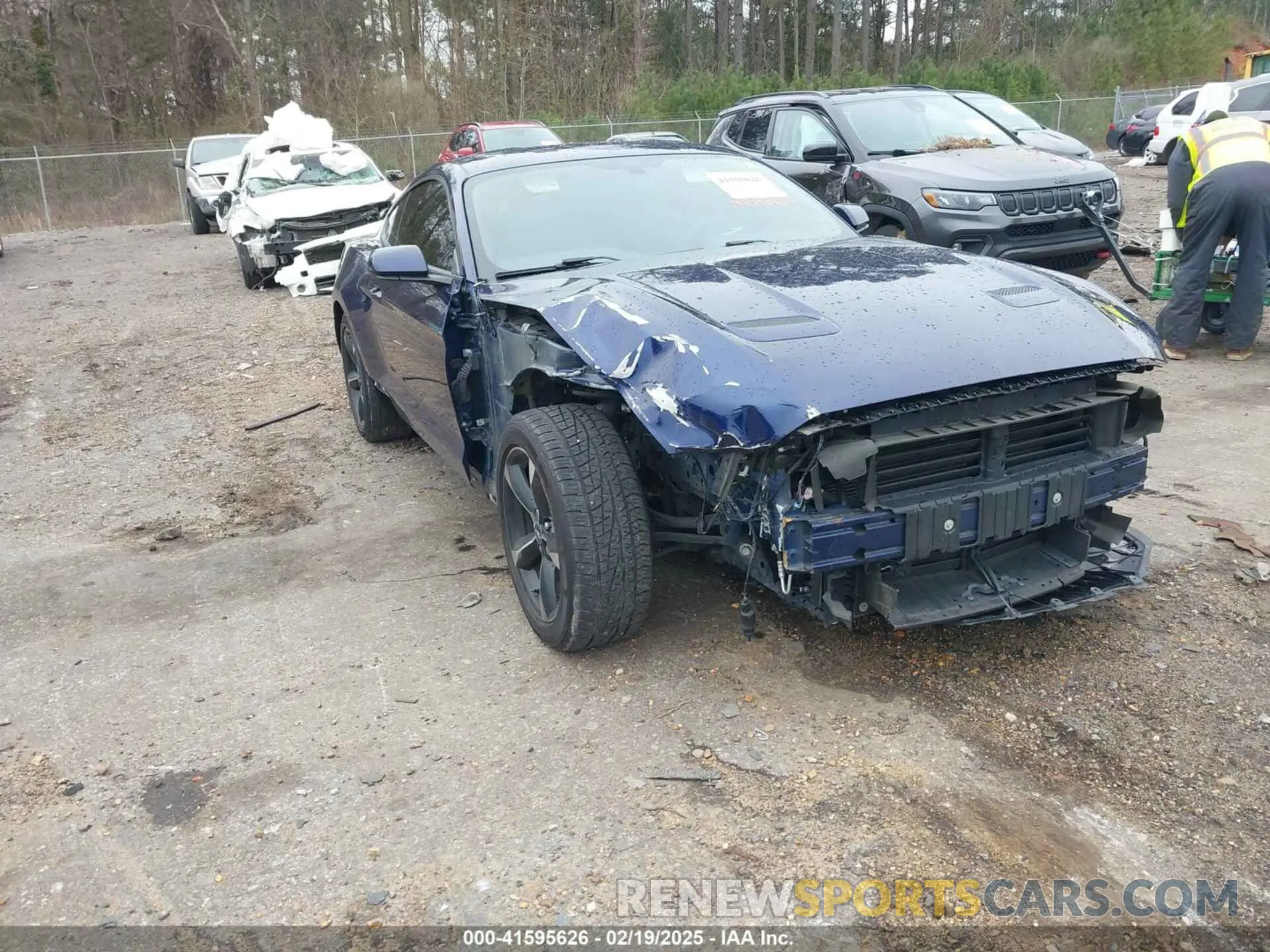 6 Photograph of a damaged car 1FA6P8TH7K5167134 FORD MUSTANG 2019