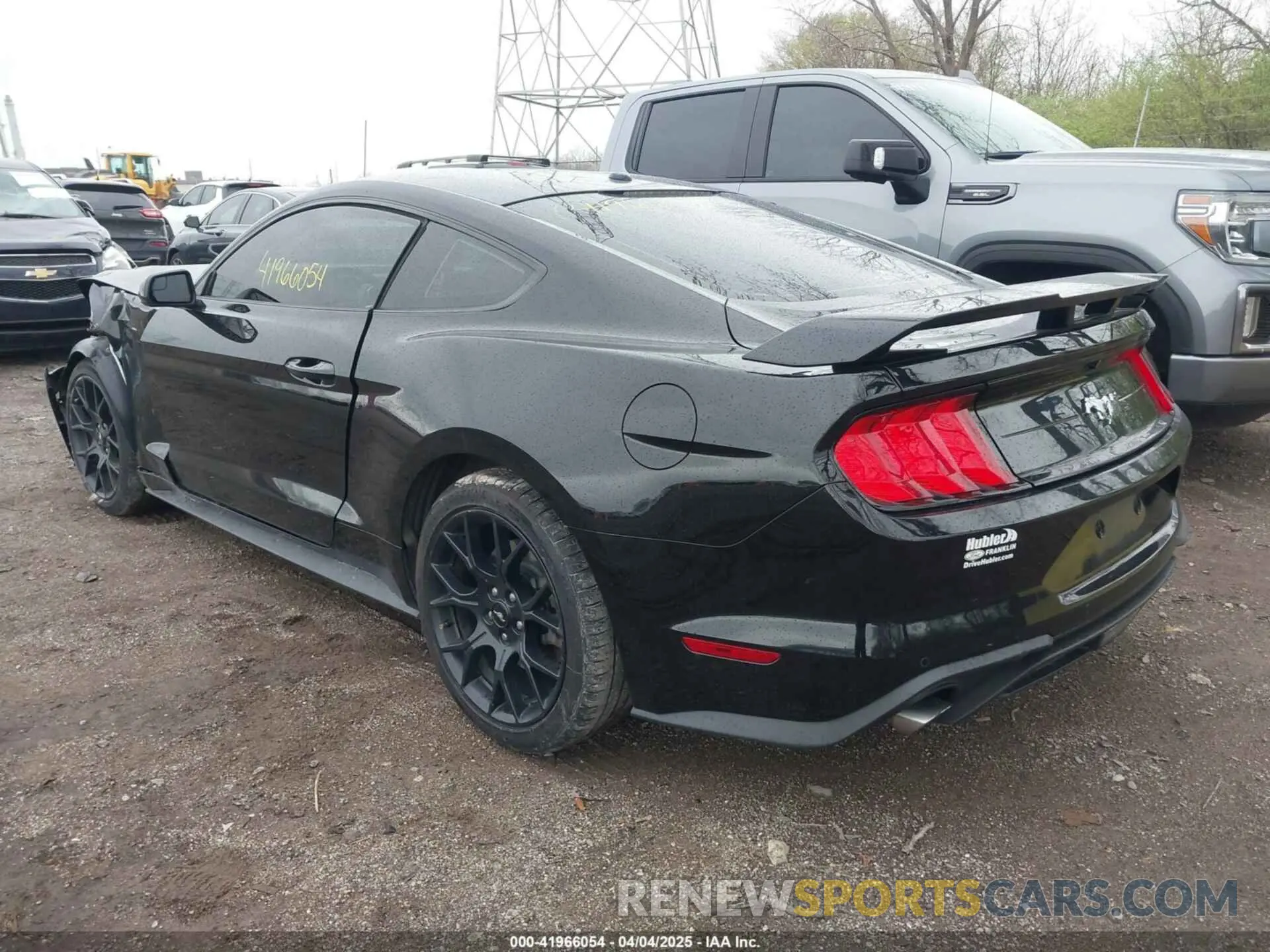 3 Photograph of a damaged car 1FA6P8TH7K5180949 FORD MUSTANG 2019