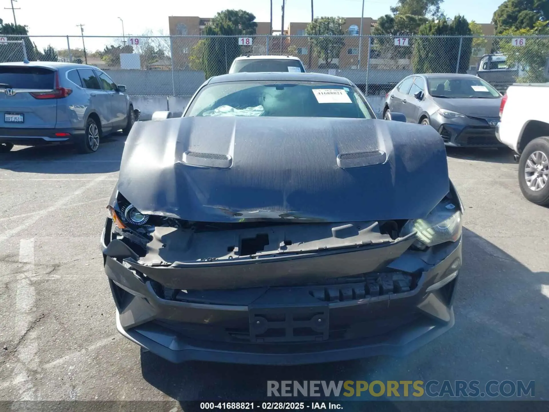 6 Photograph of a damaged car 1FA6P8TH8K5106195 FORD MUSTANG 2019