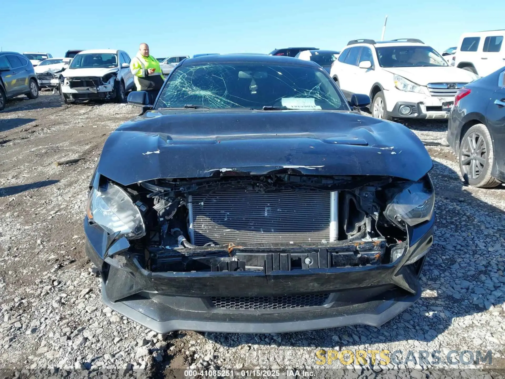 12 Фотография поврежденного автомобиля 1FA6P8TH8K5173458 FORD MUSTANG 2019