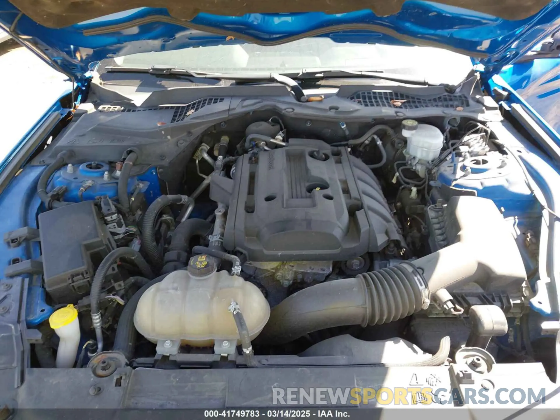10 Photograph of a damaged car 1FA6P8TH8K5185206 FORD MUSTANG 2019