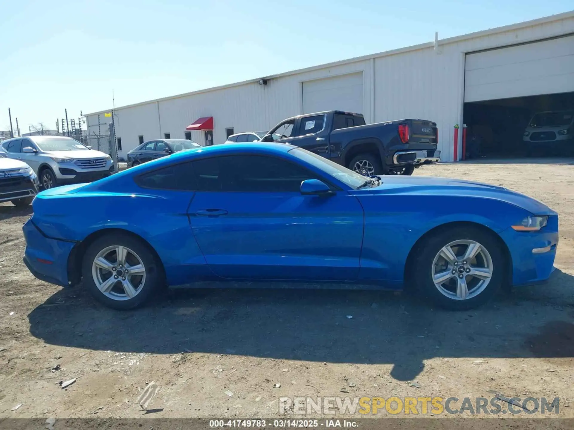 13 Photograph of a damaged car 1FA6P8TH8K5185206 FORD MUSTANG 2019