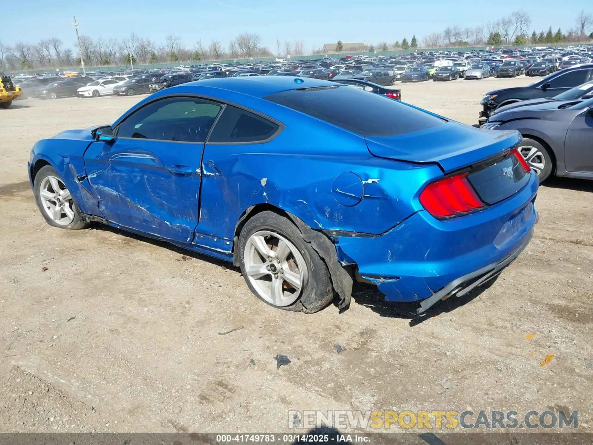 3 Photograph of a damaged car 1FA6P8TH8K5185206 FORD MUSTANG 2019