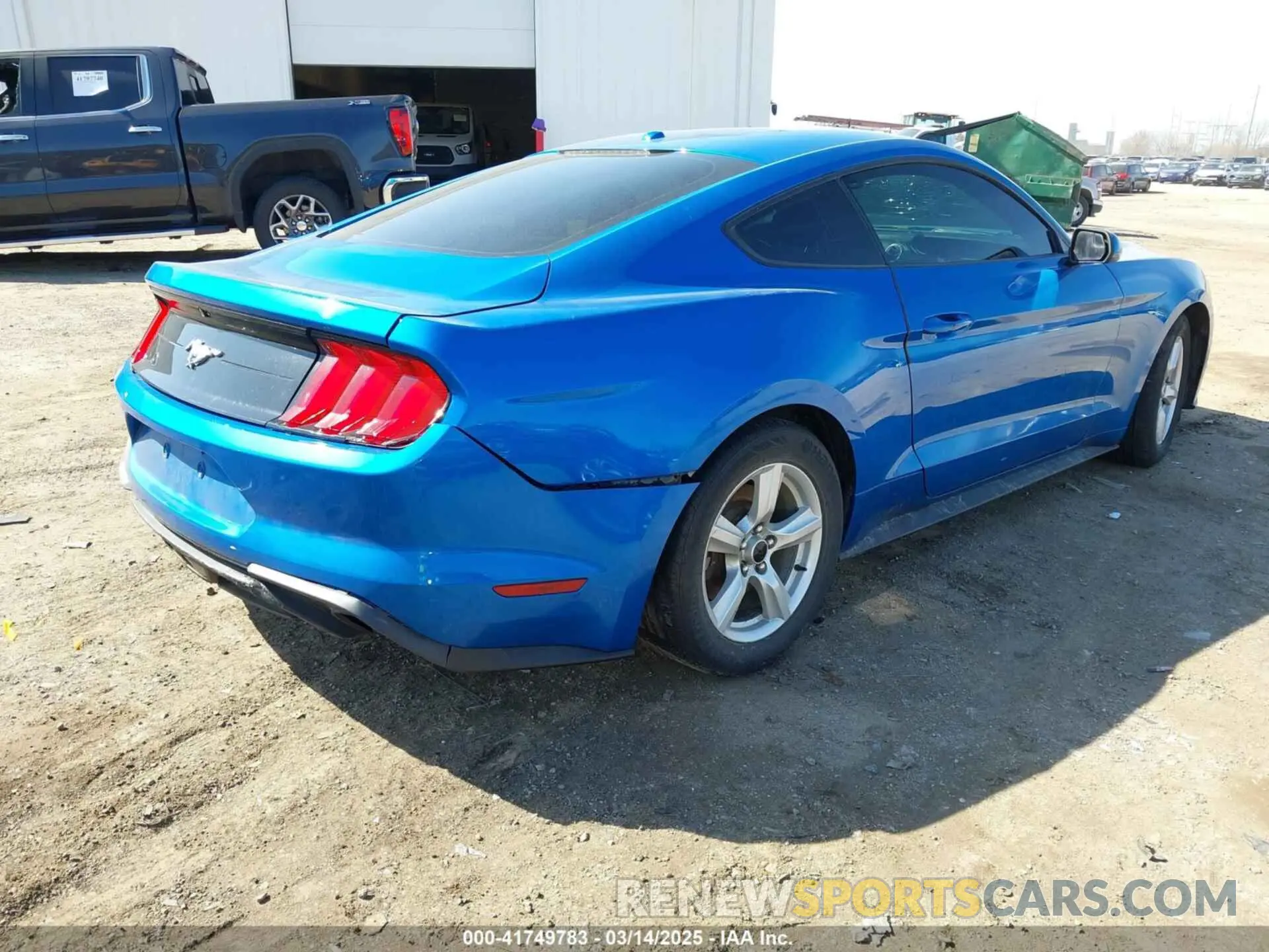 4 Photograph of a damaged car 1FA6P8TH8K5185206 FORD MUSTANG 2019