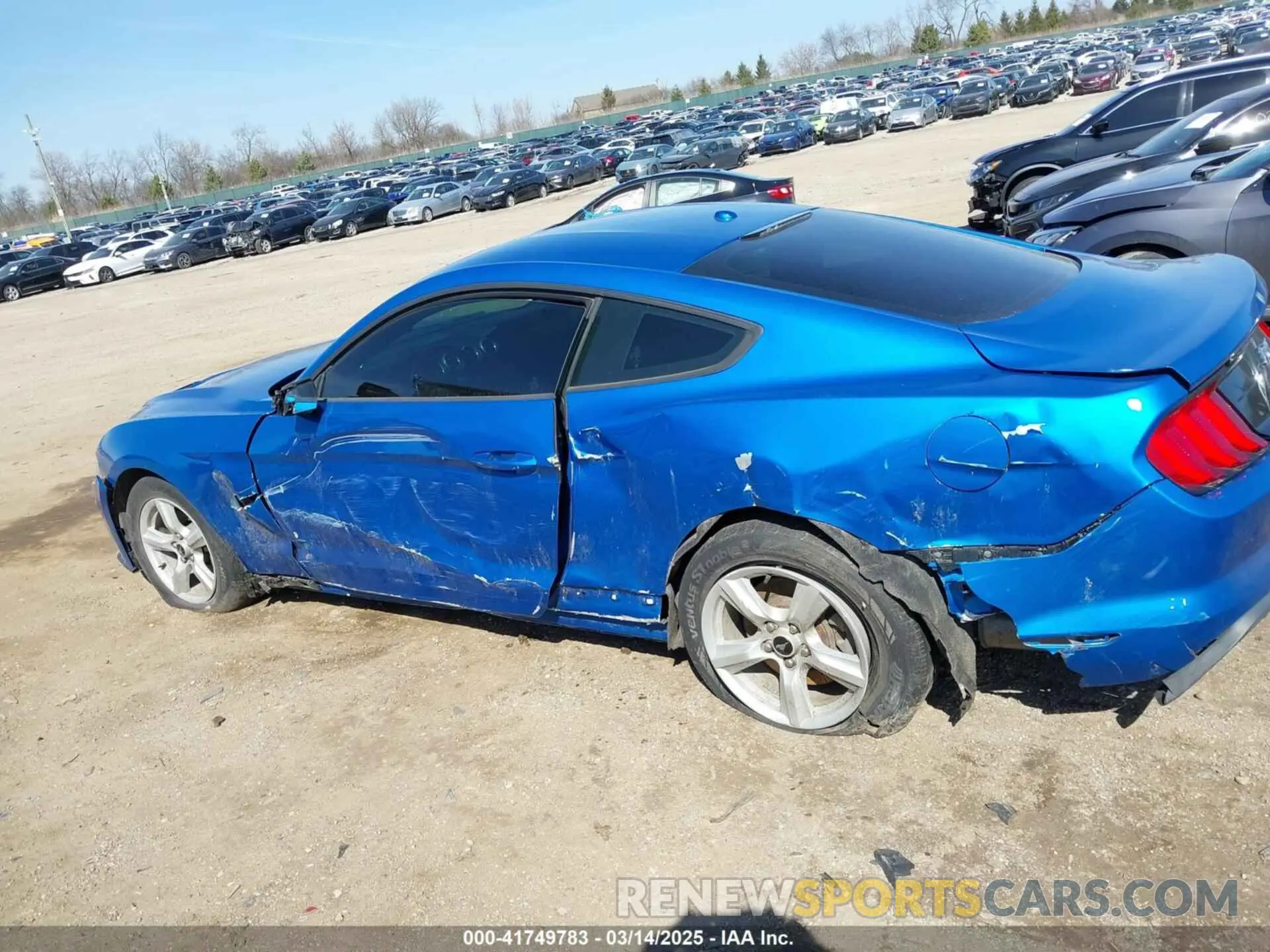 6 Photograph of a damaged car 1FA6P8TH8K5185206 FORD MUSTANG 2019