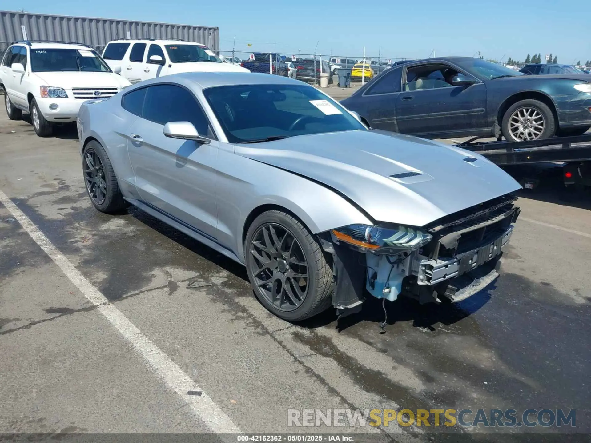 1 Photograph of a damaged car 1FA6P8TH8K5194620 FORD MUSTANG 2019