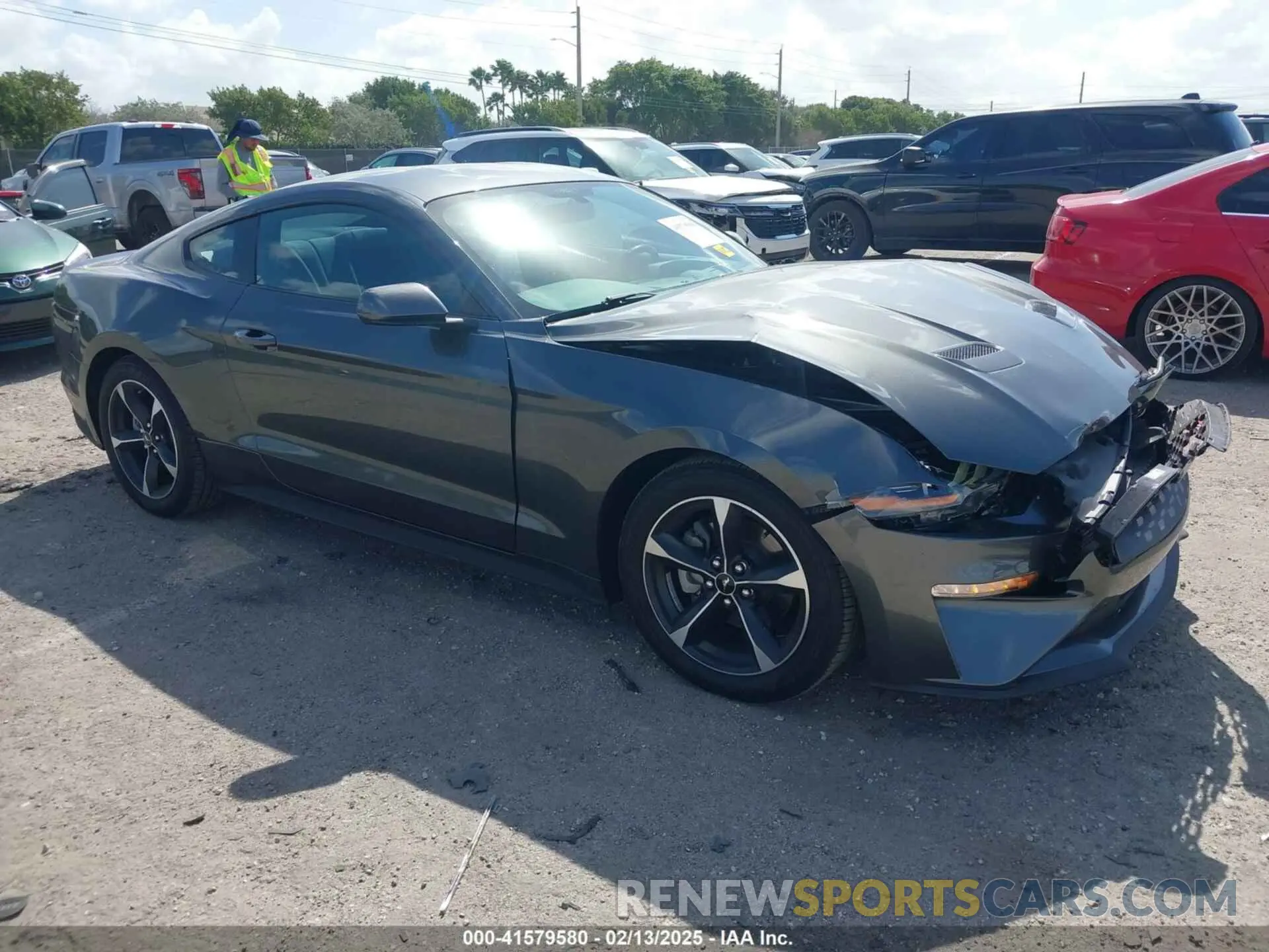 1 Фотография поврежденного автомобиля 1FA6P8TH9K5176353 FORD MUSTANG 2019