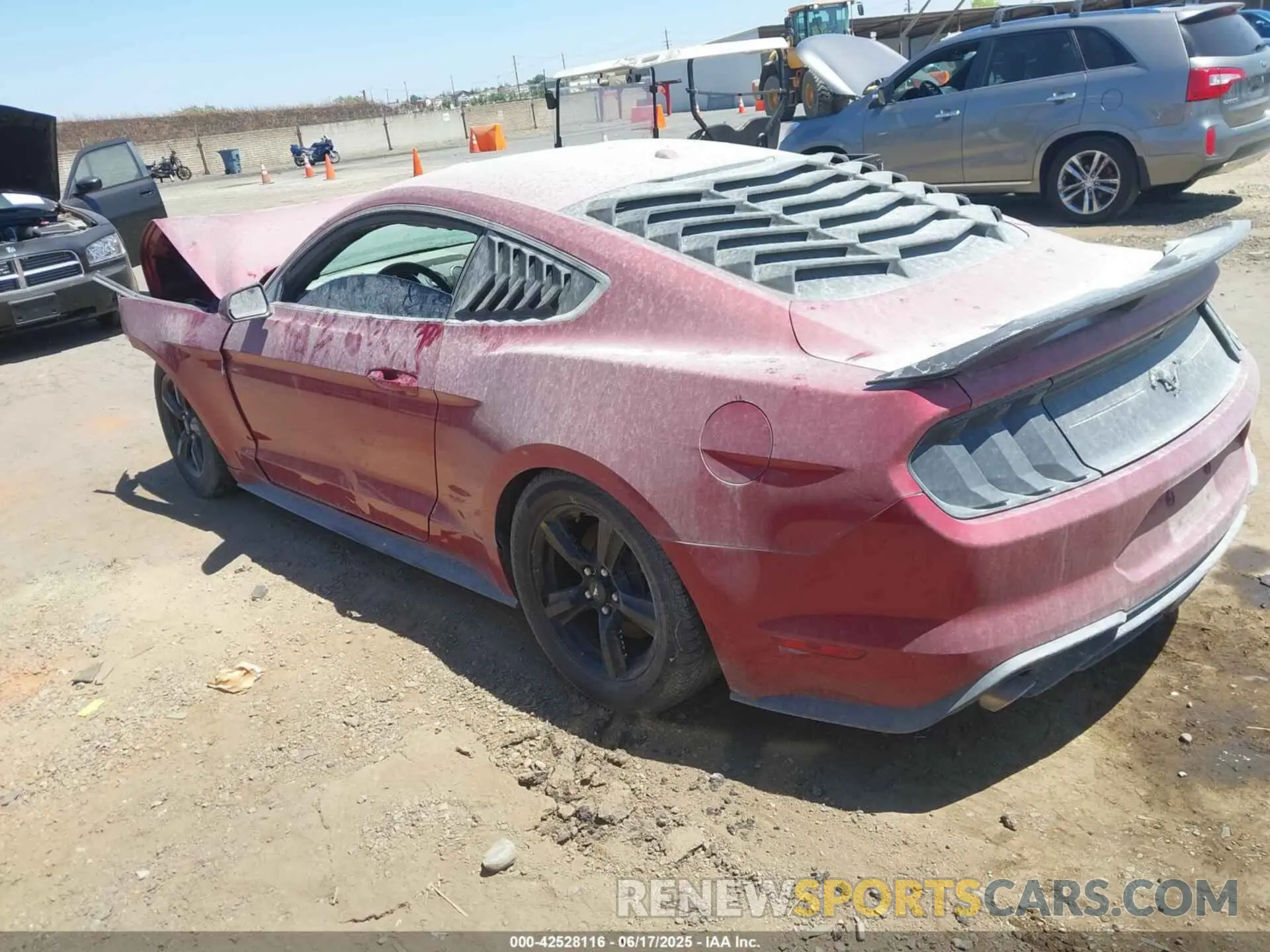 3 Photograph of a damaged car 1FA6P8THXK5118705 FORD MUSTANG 2019